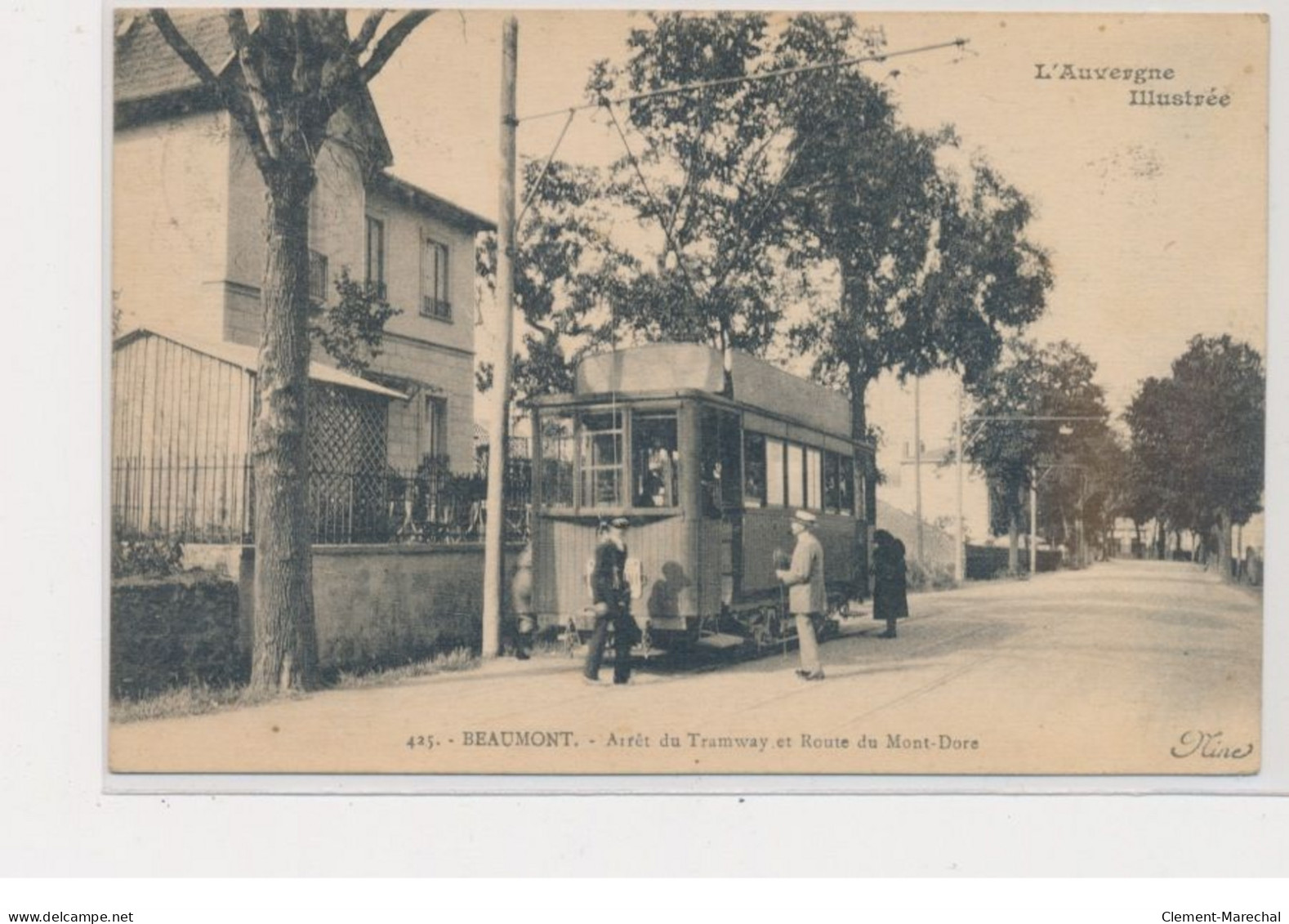 BEAUMONT - Arrêt Du Tramway Et Route Du Mont-Dore - Très Bon état - Altri & Non Classificati