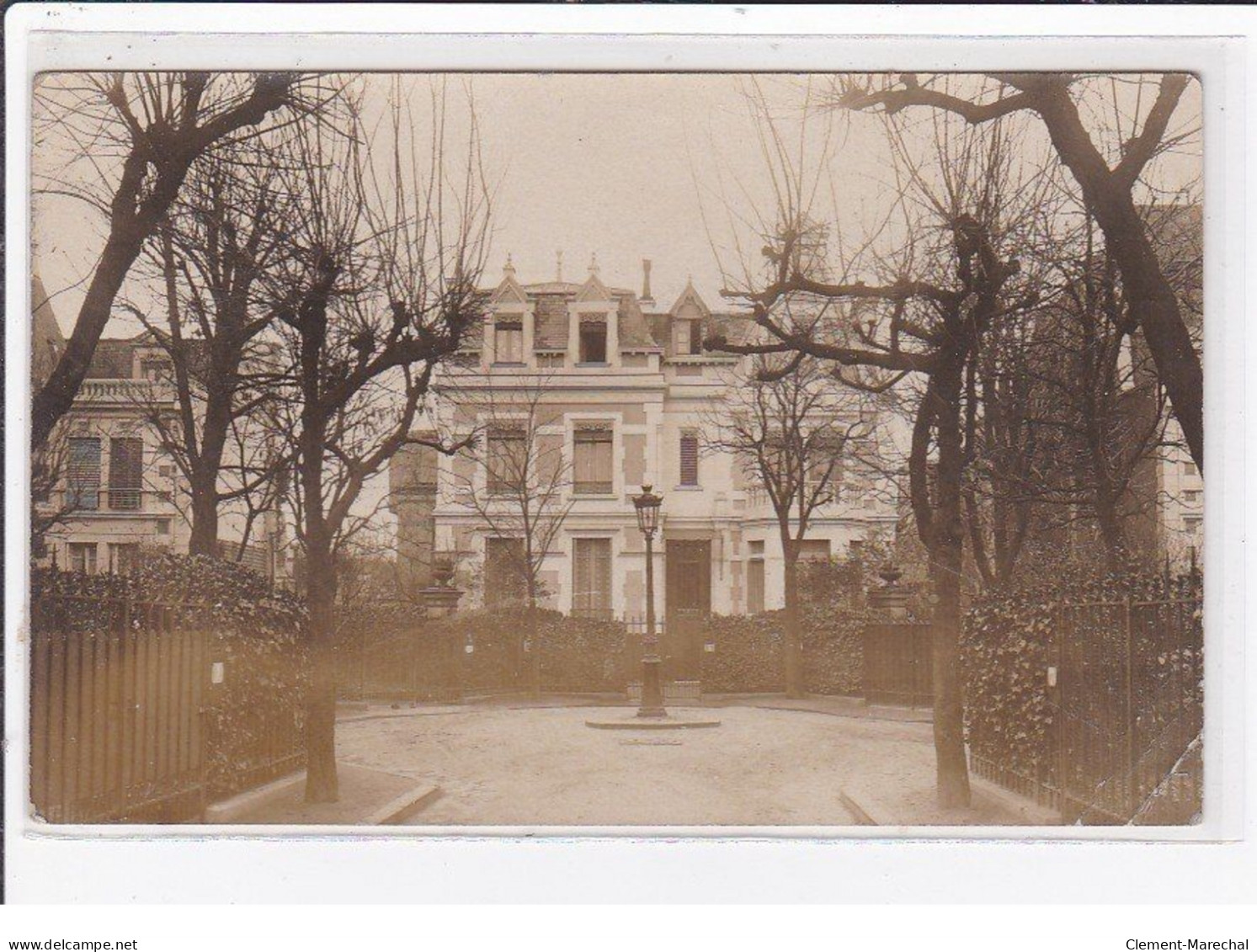 PARIS 16ème : Carte Photo De Maisons Avenue Du Square Du Ranelagh (impasse) - état - Paris (16)