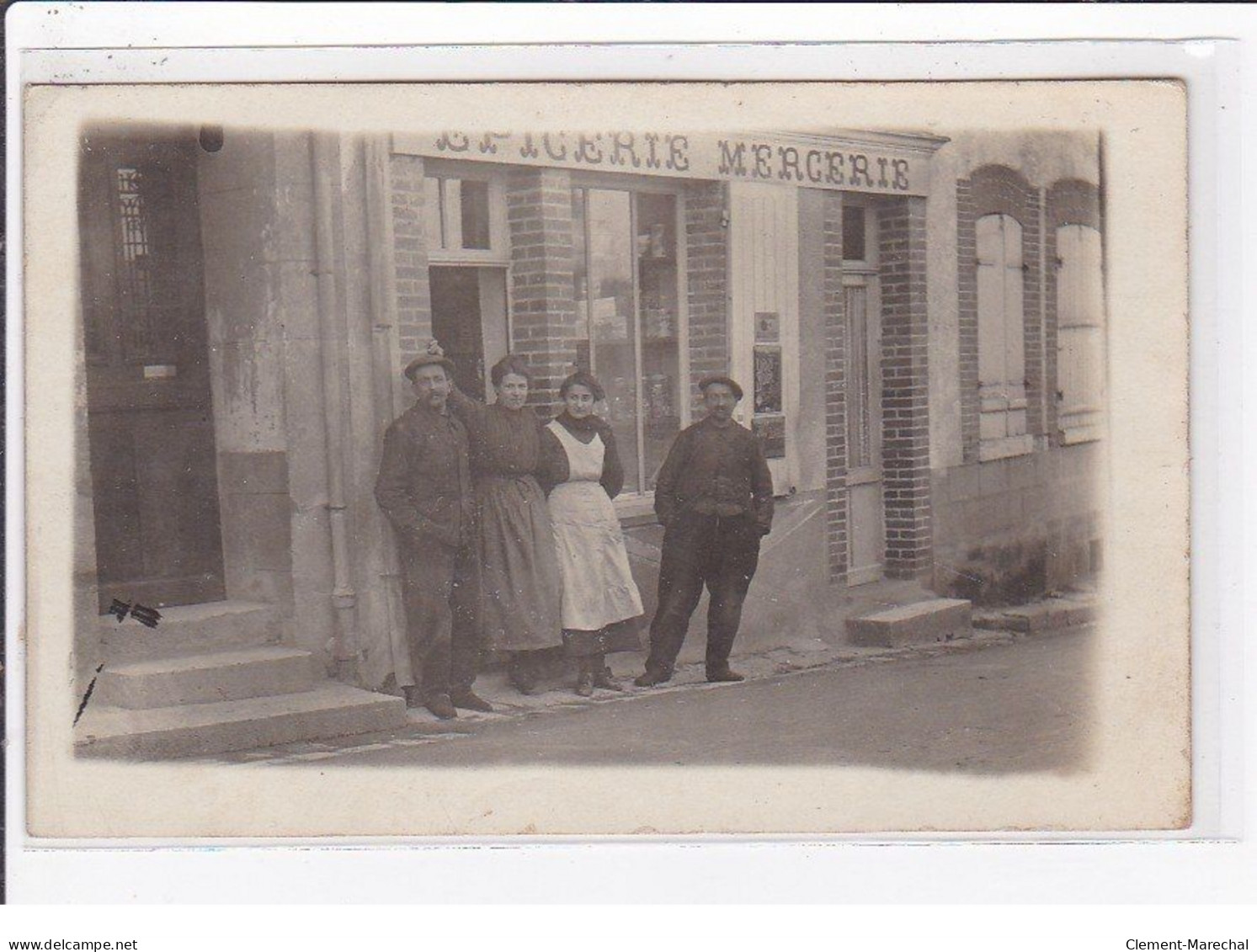 CHATILLON COLIGNY : Carte Photo D'une épicerie Mercerie - Très Bon état - Chatillon Coligny