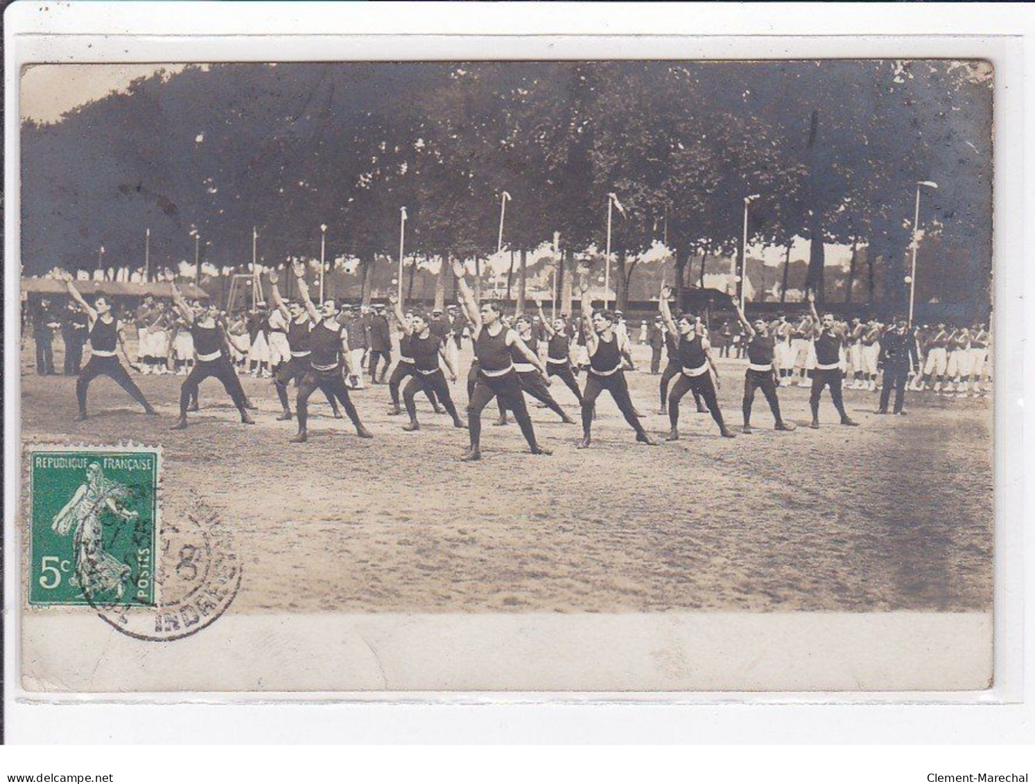 TOURS : Carte Photo D'un Concours De Gymnastique En 1909 - Très Bon état - Tours