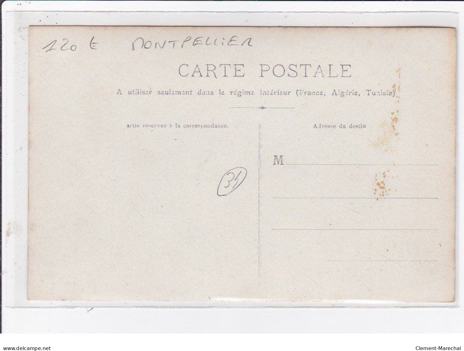 MONTPELLIER : Carte Photo (gare - Evenements Viticoles - Manifestations) - Très Bon état - Montpellier