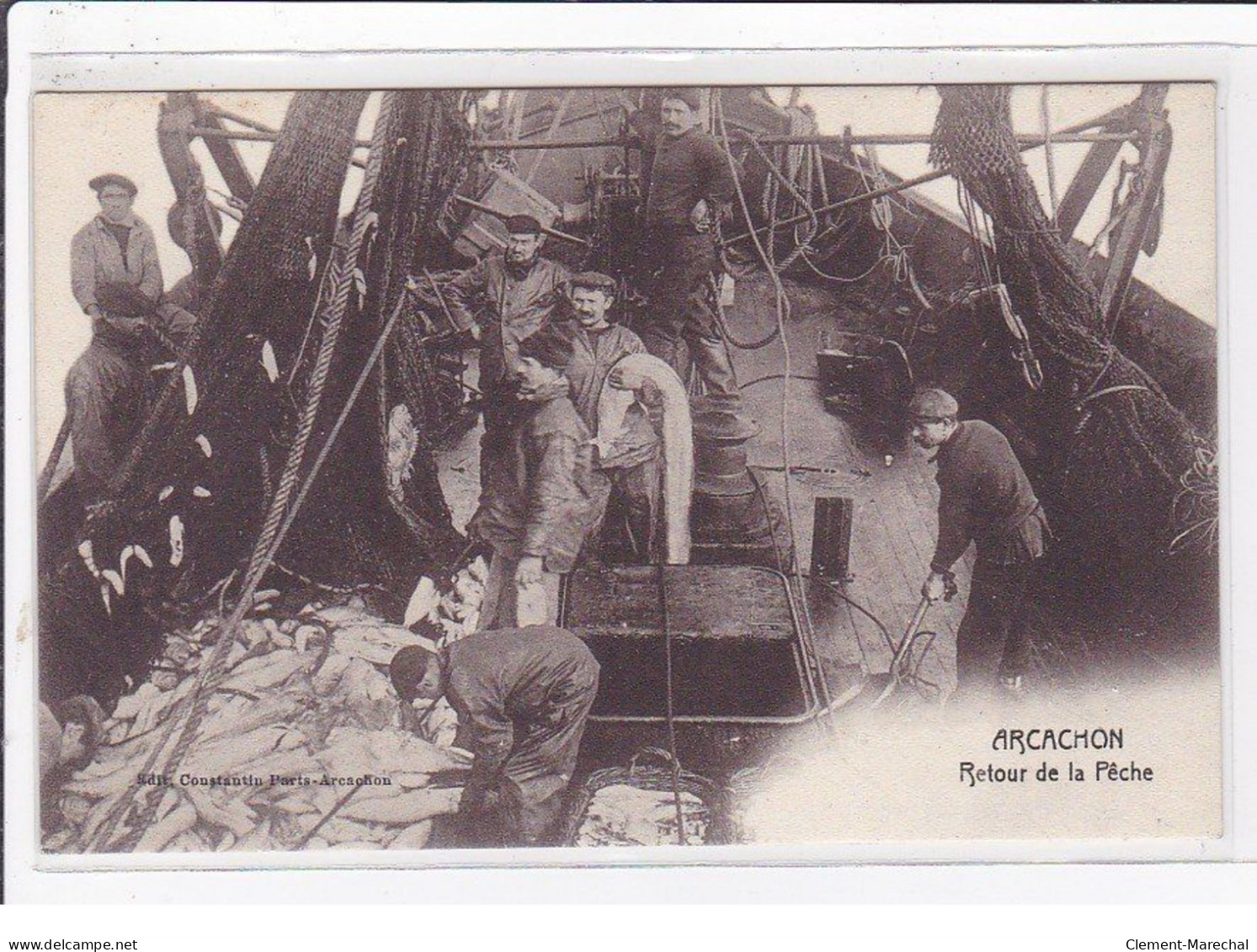 ARCACHON : Retour De La Pêche - Très Bon état - Arcachon