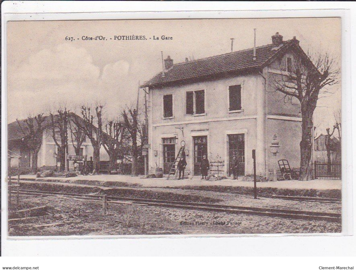 POTHIERES : La Gare - Très Bon état - Sonstige & Ohne Zuordnung