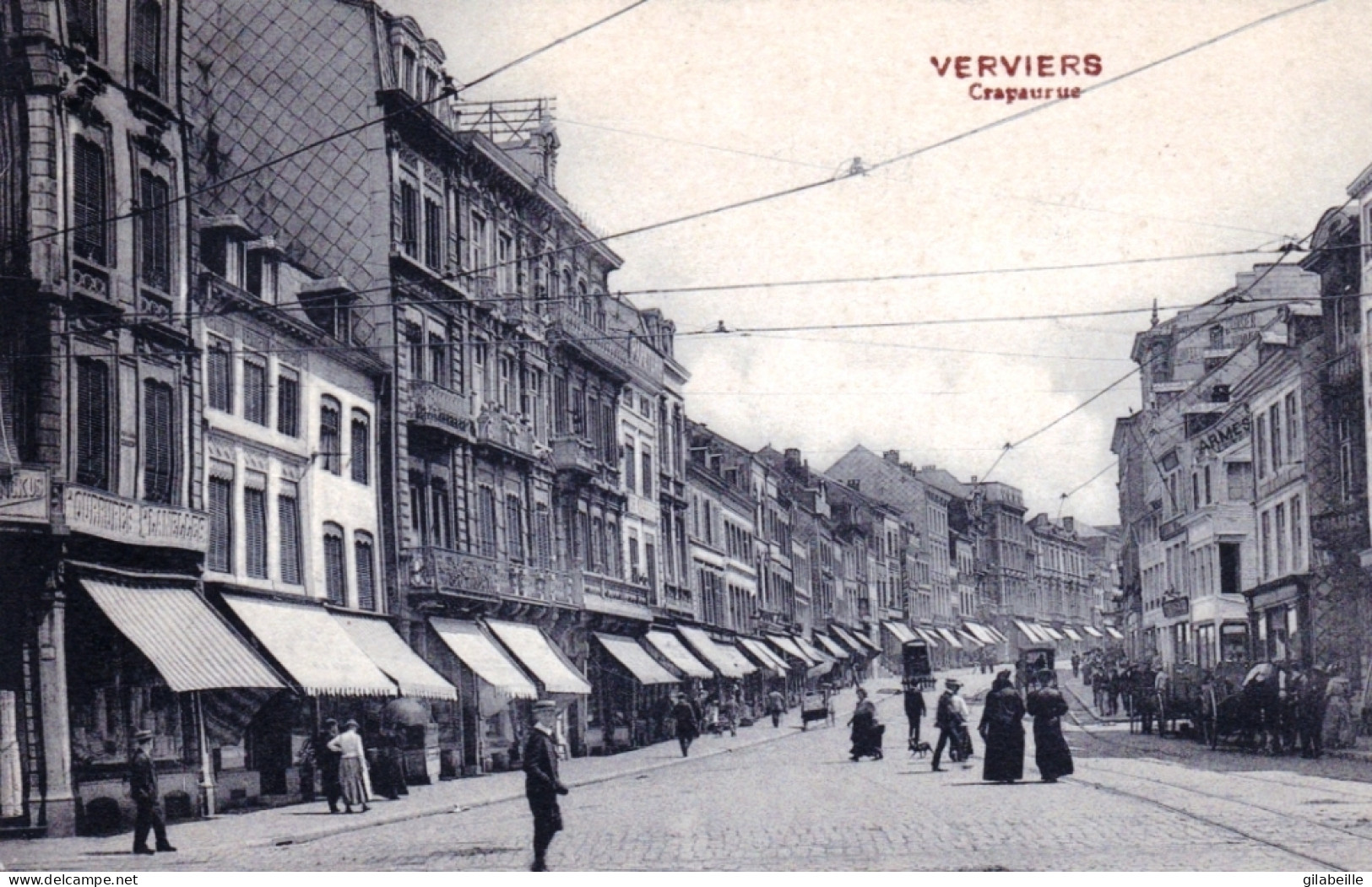 VERVIERS - La Rue Crapaurue - Verviers