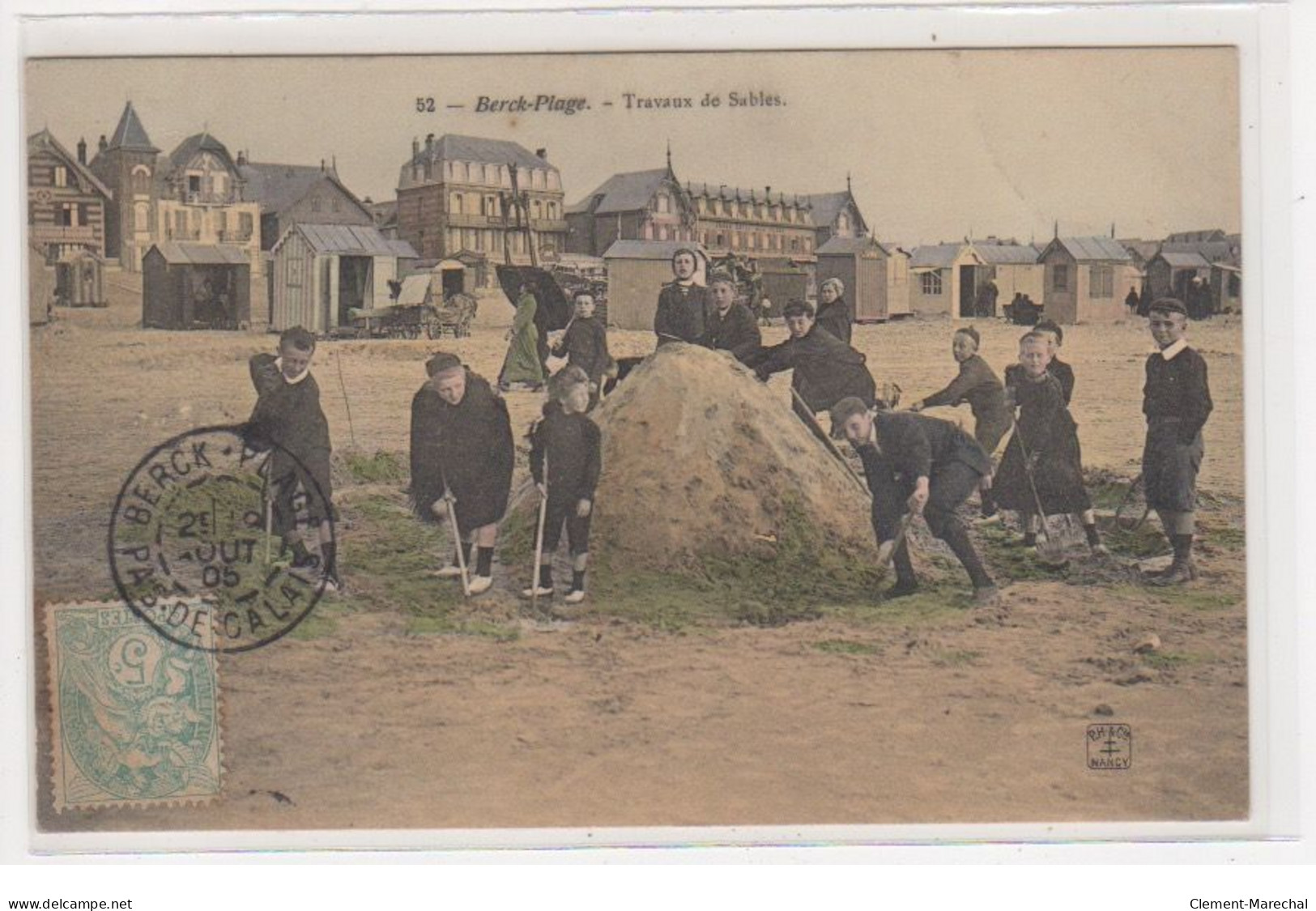 BERCK PLAGE : Travaux De Sables - Très Bon état - Berck