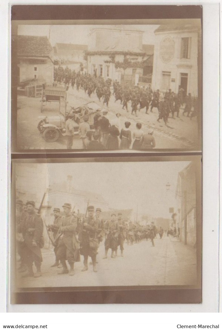 VERNEUIL : Carte Photo D'un Défilé Militaire - Très Bon état - Sonstige & Ohne Zuordnung