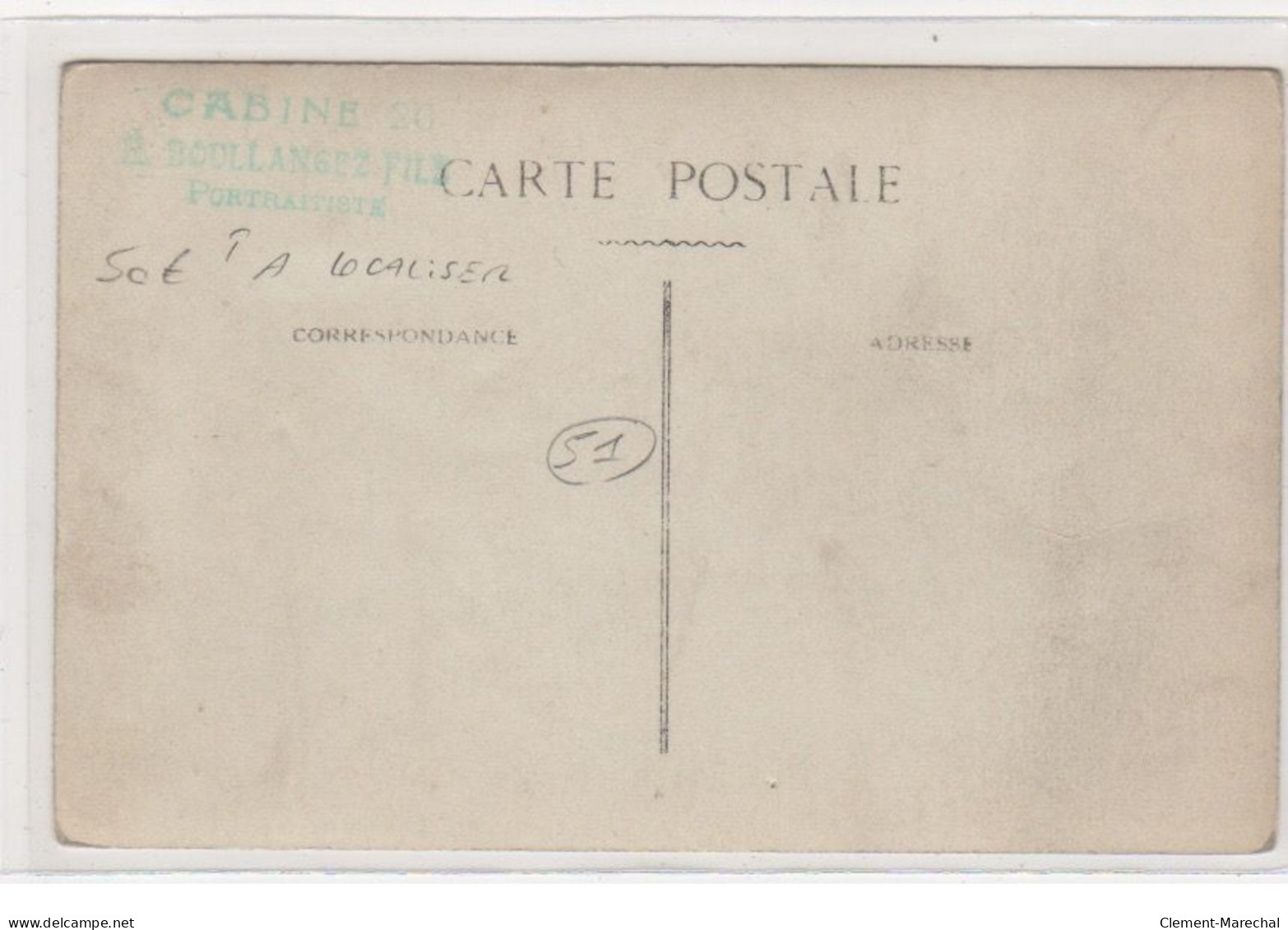 A LOCALISER : Carte Photo D'une Cavalcade (photo CABINE 20 - Boullangez Fils) - Très Bon état - Other & Unclassified