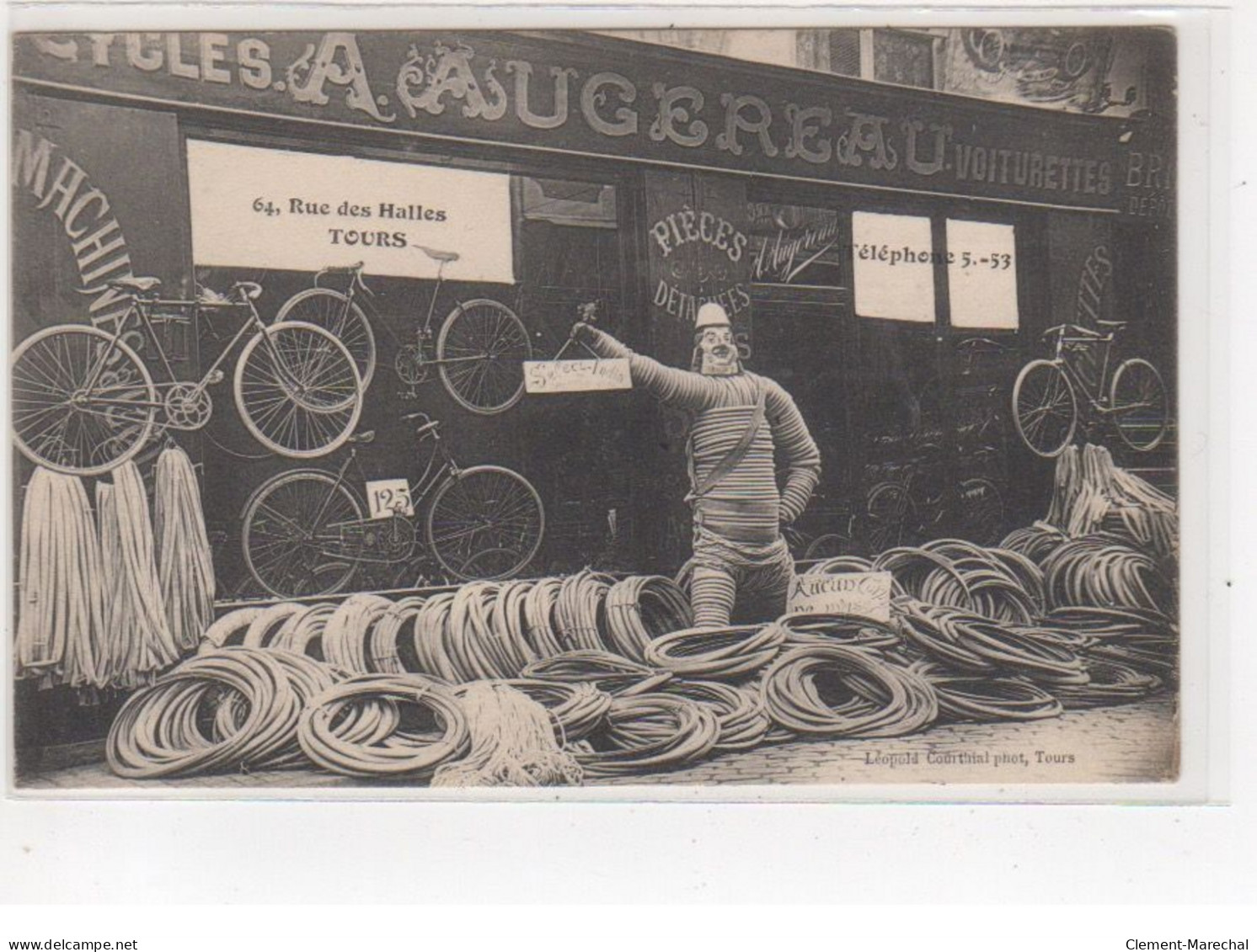 TOURS : Magasin Et Atelier De Cycles AUGEREAU - Très Bon état - Tours