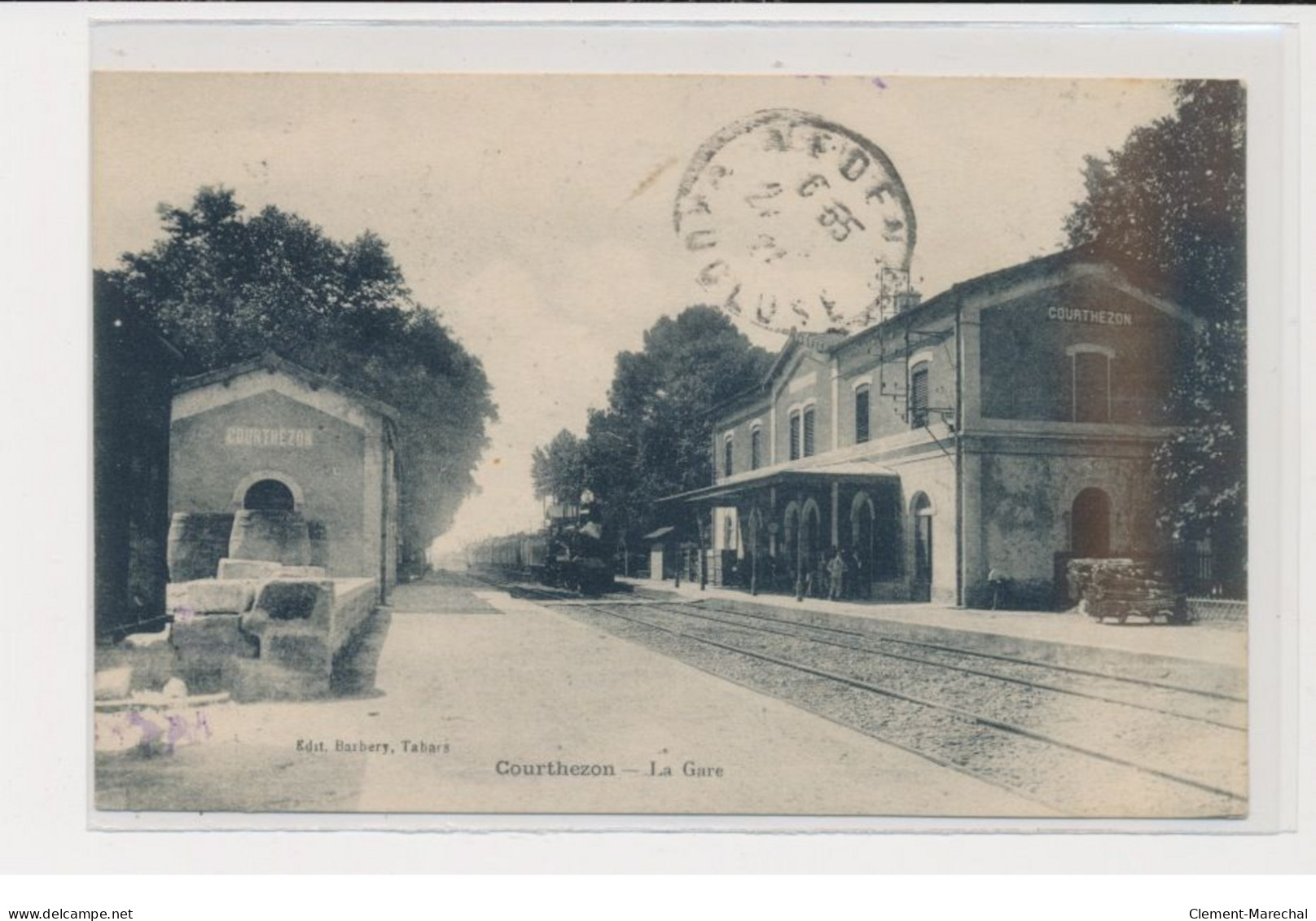 COURTHEZON - La Gare - Très Bon état - Other & Unclassified