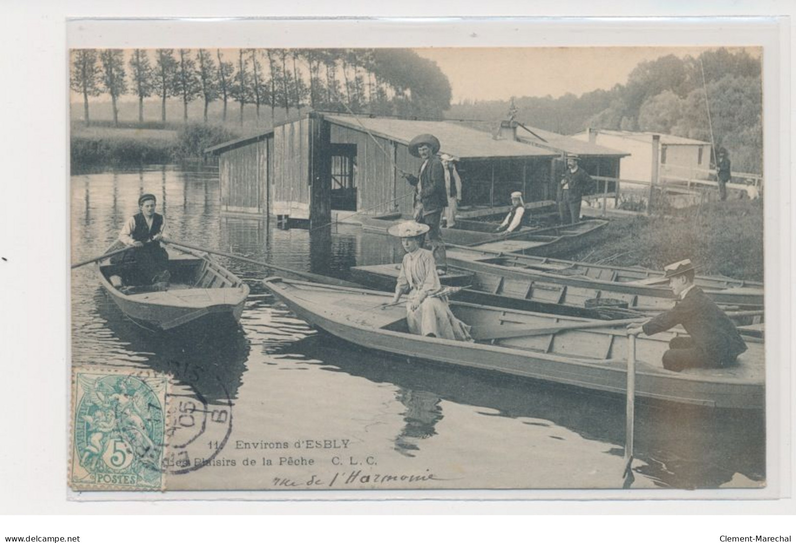 ENVIRONS D'ESBLY - Les Plaisirs De La Pêche - Très Bon état - Esbly