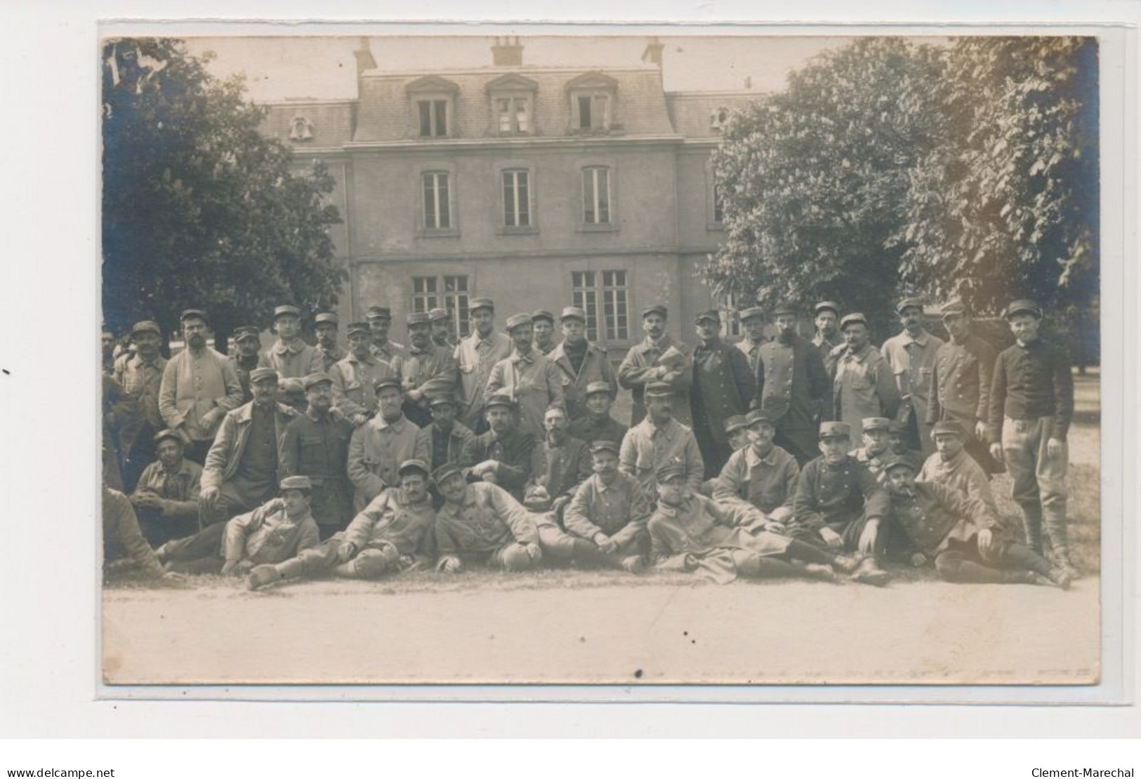 AMPONVILLE - Carte Photo - Militaires - Très Bon état - Sonstige & Ohne Zuordnung