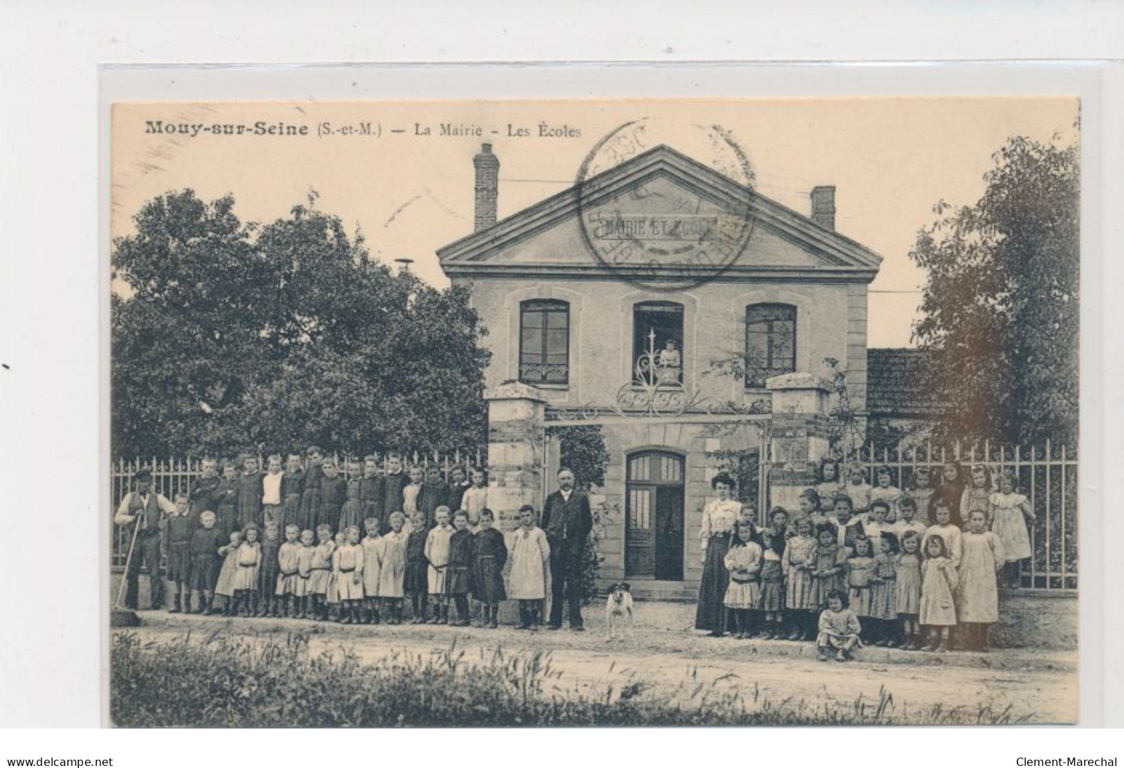 MOUY SUR SEINE - La Mairie - Les écoles - Très Bon état - Other & Unclassified