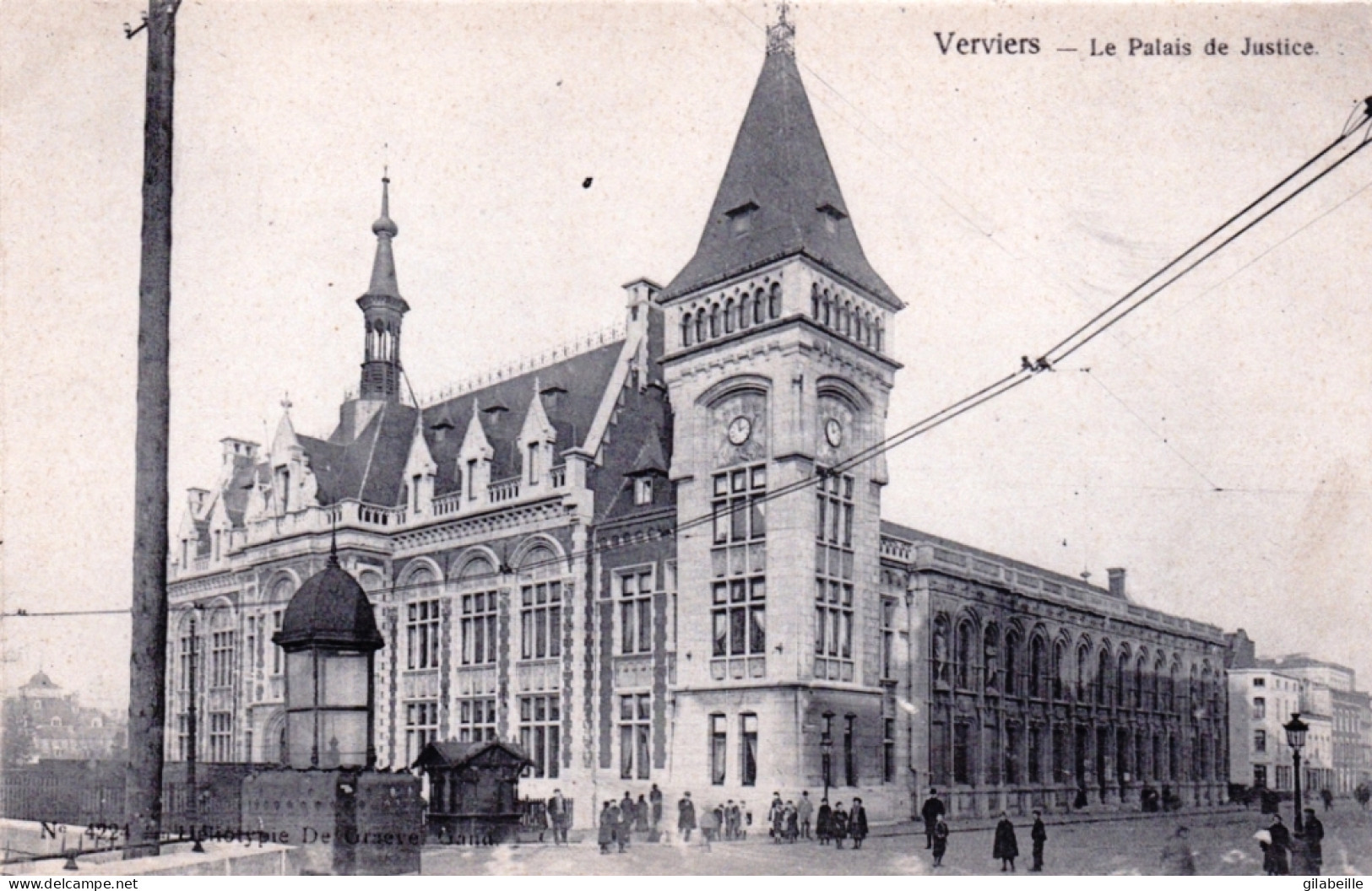 VERVIERS -  Le Palais De Justice - Vespasienne - Verviers