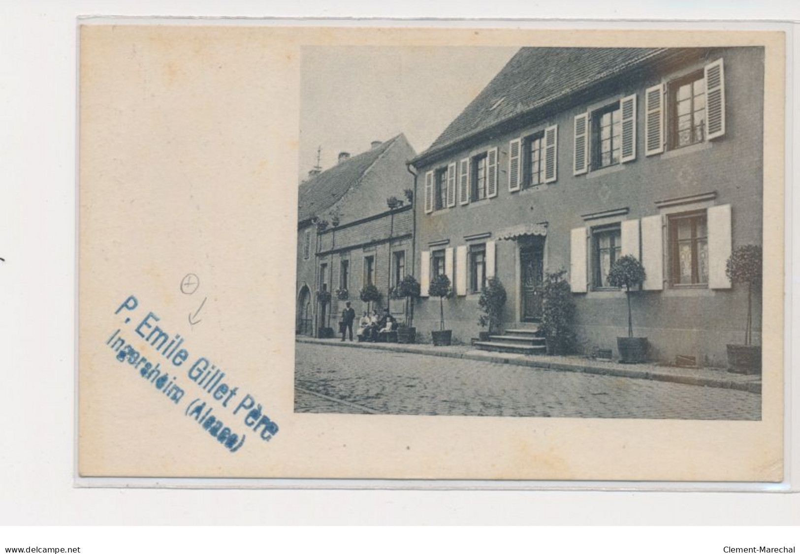 INGERSHEIM - Carte Photo - Emile Gillet Père - Très Bon état - Autres & Non Classés