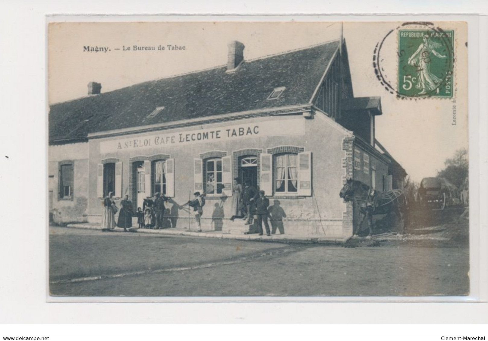 MAGNY - Le Bureau De Tabac - Très Bon état - Autres & Non Classés