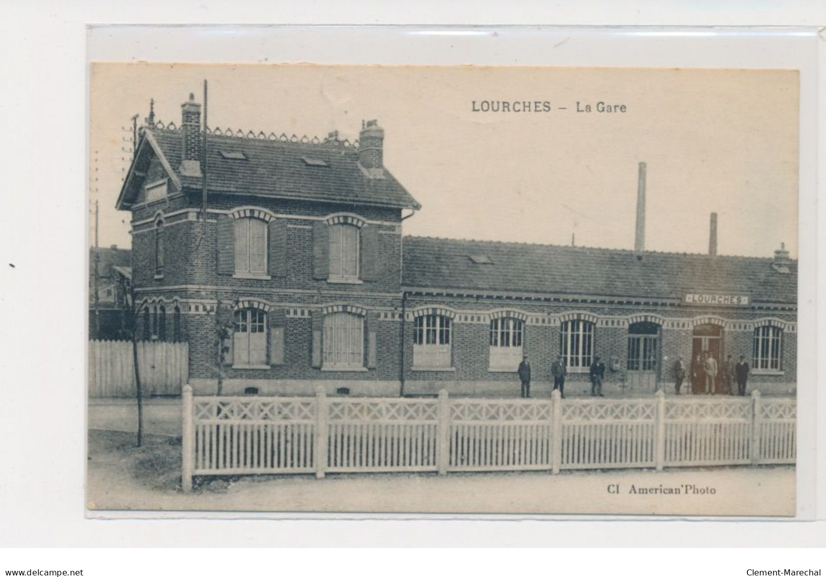 LOURCHES - La Gare - Très Bon état - Andere & Zonder Classificatie