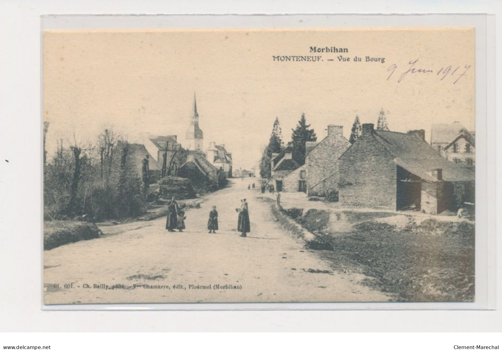 MONTENEUF - Vue Du Bourg - Très Bon état - Andere & Zonder Classificatie