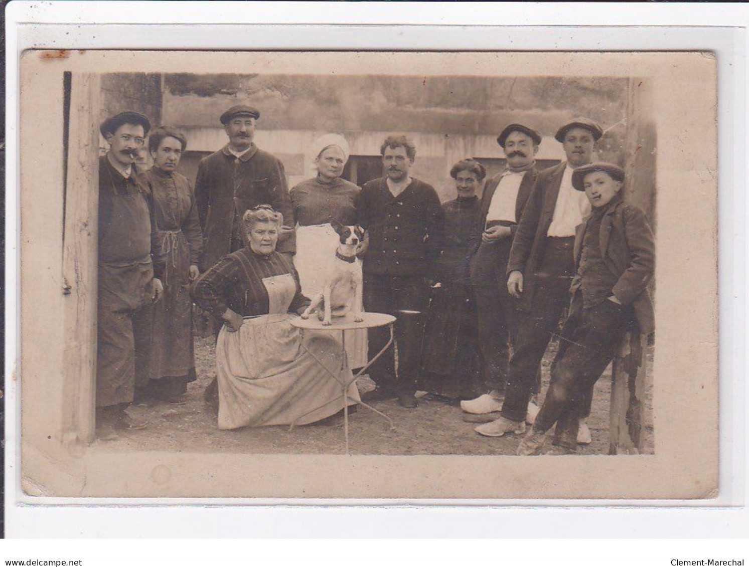 POITIERS (cachet De Départ) : Carte Phtoo D'un Groupe (chien) - Très Bon état - Poitiers