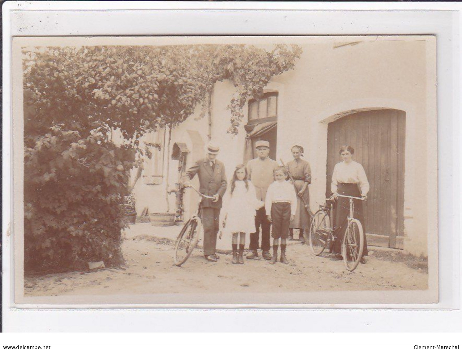 CASTELSARRASIN : Carte Photo De La Propriété "Les Pontineaux" (velo) - Très Bon état - Castelsarrasin