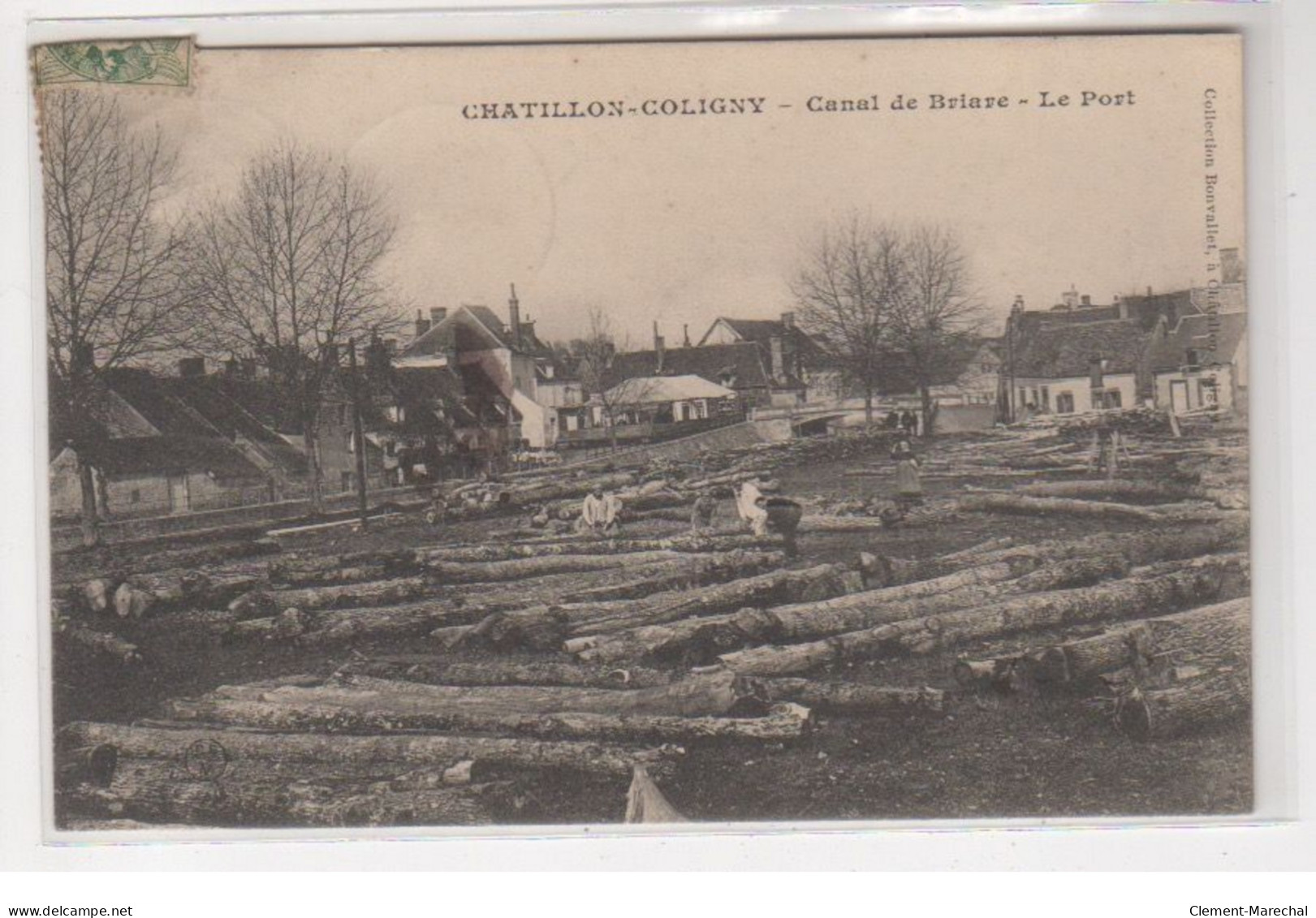 CHATILLON COLIGNY : Canal De Briare - Le Port (bois) - Très Bon état - Chatillon Coligny