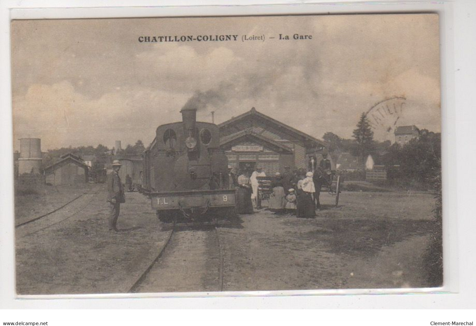 CHATILLON COLIGNY : La Gare - état - Chatillon Coligny