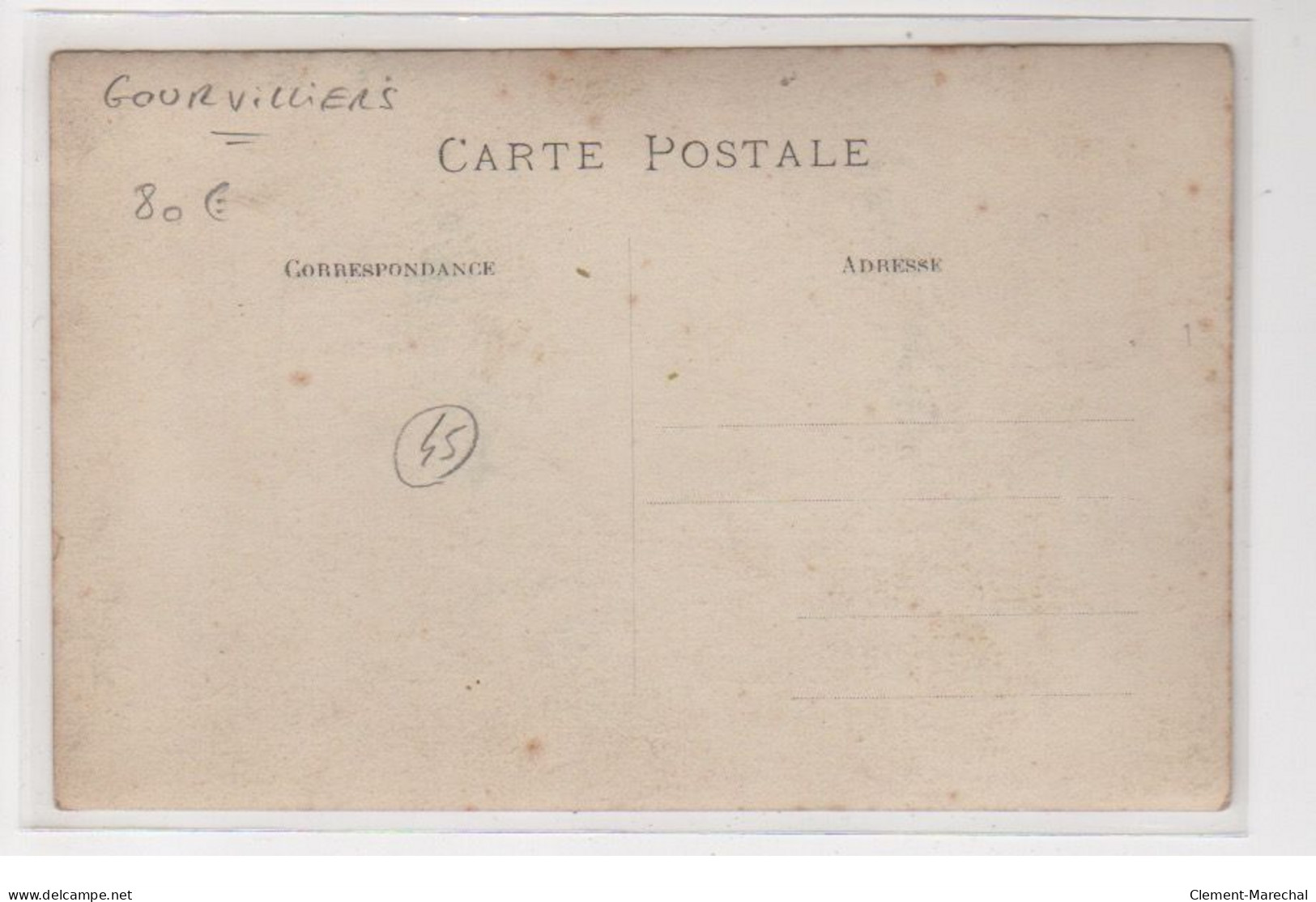 GOURVILLIERS : Carte Photo De Militaires - Poste 14 - Sergent STOEFFLER - Très Bon état - Andere & Zonder Classificatie