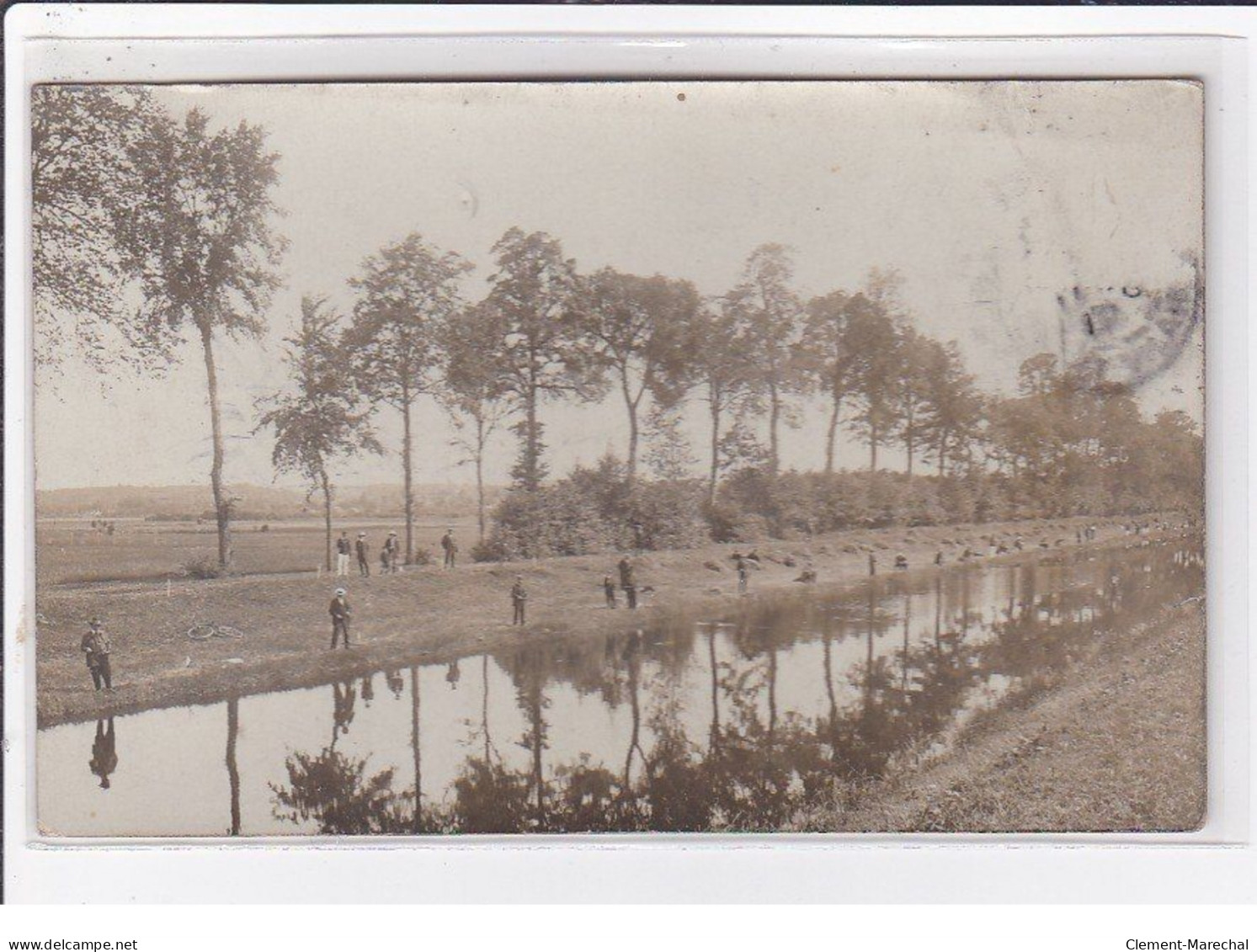 REDON : Carte Photo Du Concours De Pêche En 1912 - Bon état (timbre Décollé) - Redon