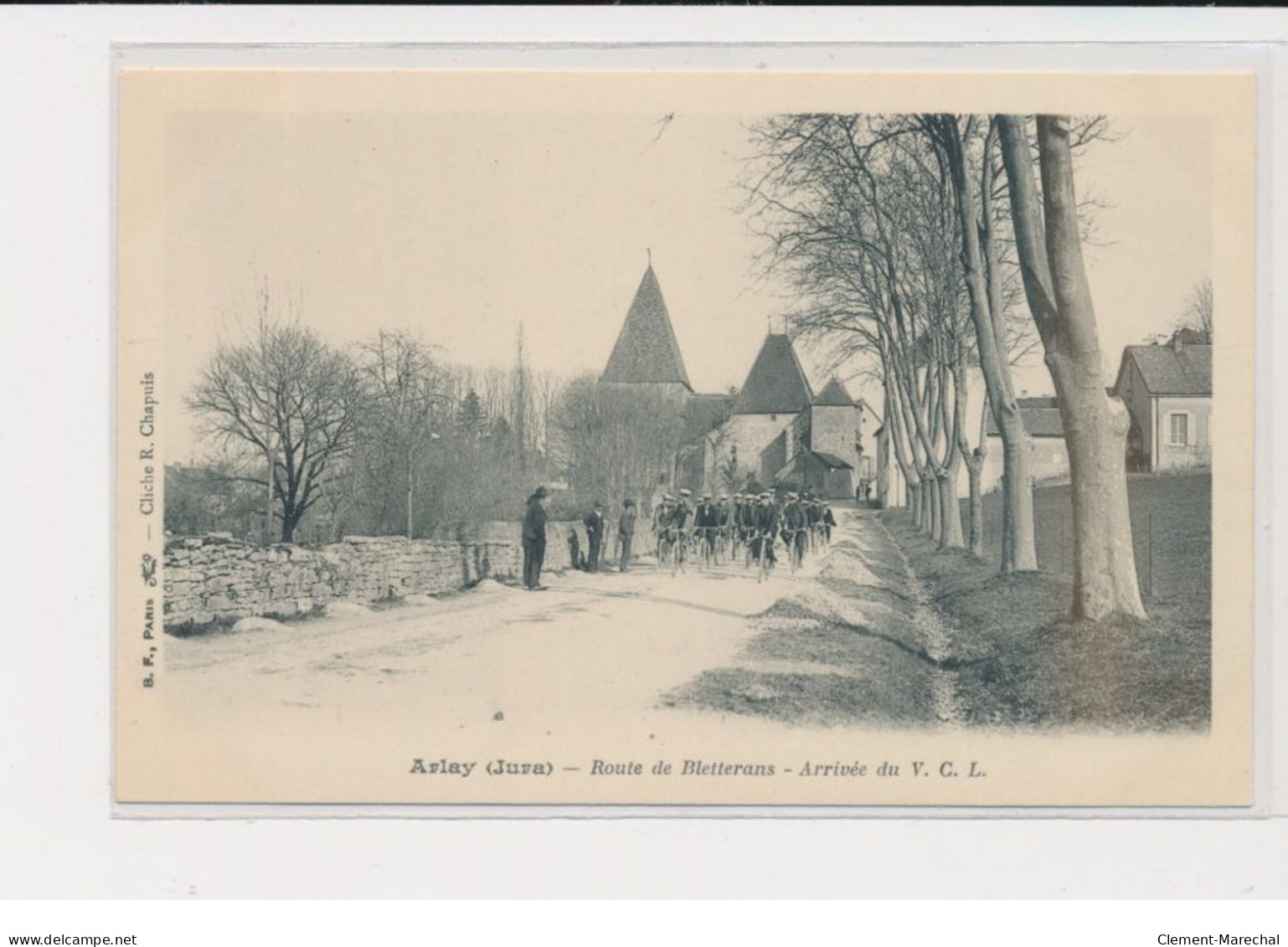 ARLAY - Route De Bletterans - Arrivée Du VCL (cyclisme - Velo) - Très Bon état - Altri & Non Classificati