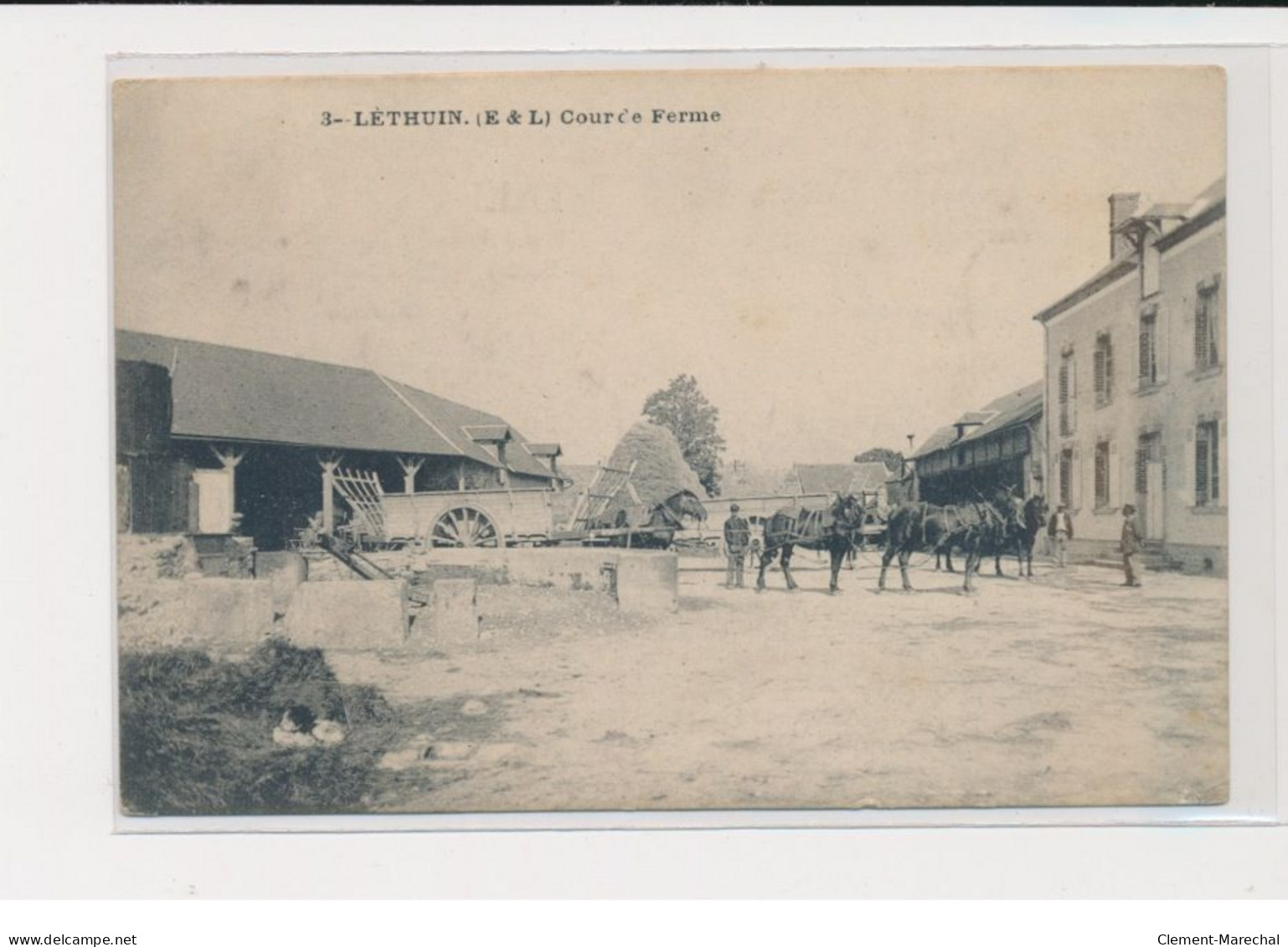 LETHUIN - Cour De Ferme - Très Bon état - Other & Unclassified