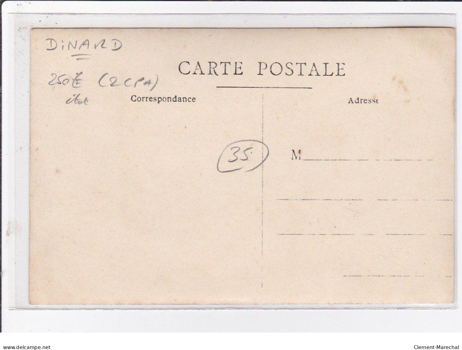 DINARD : Lot De 2 Cartes Photos D'un Restaurant (1 Carte Pliée) - état - Dinard