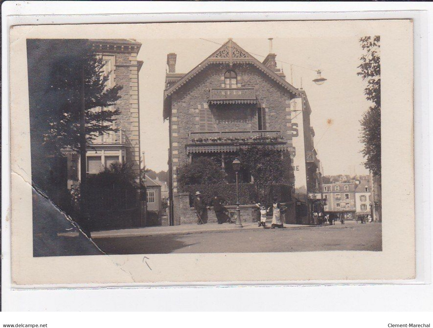 DINARD : Lot De 2 Cartes Photos D'un Restaurant (1 Carte Pliée) - état - Dinard