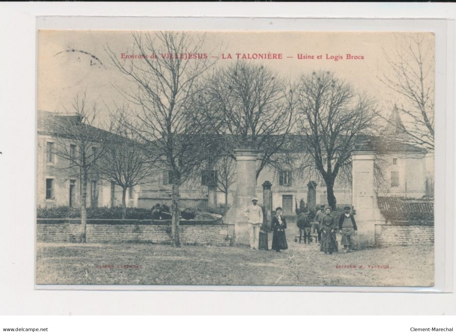 Environs Villejésus - La Talonière - Usine Et Logis Broca - Très Bon état - Autres & Non Classés