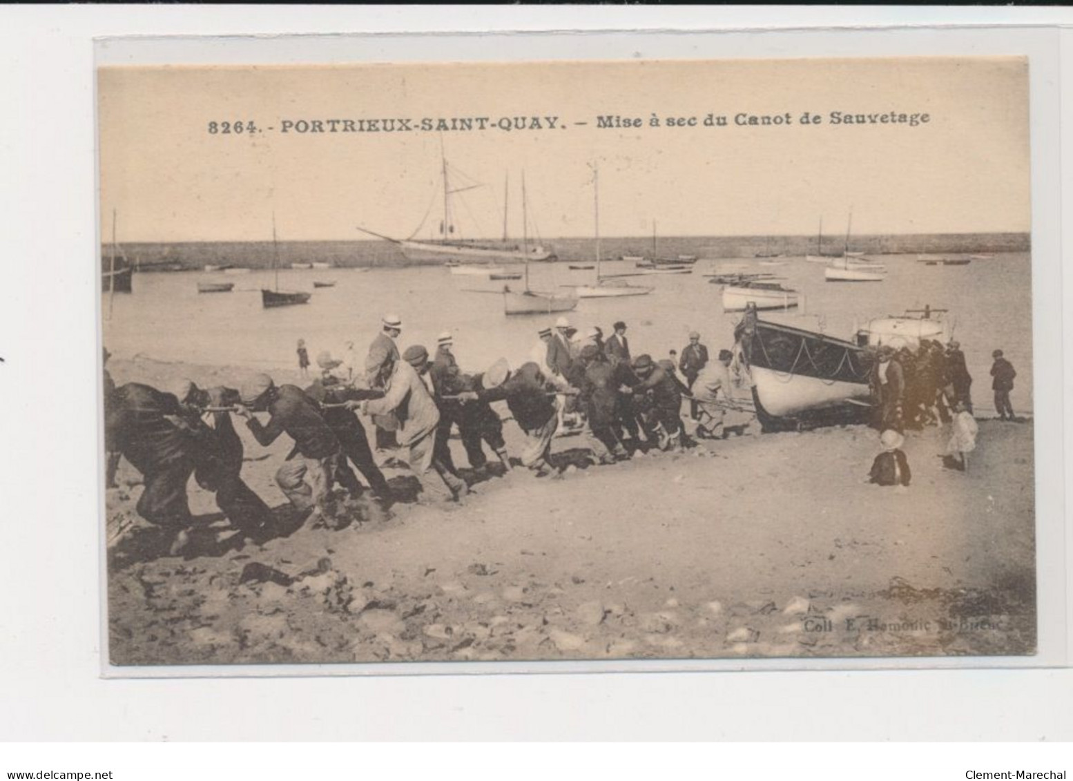 PORTRIEUX SAINT QUAY - Mise à Sec Du Canot De Sauvetage - Très Bon état - Saint-Quay-Portrieux