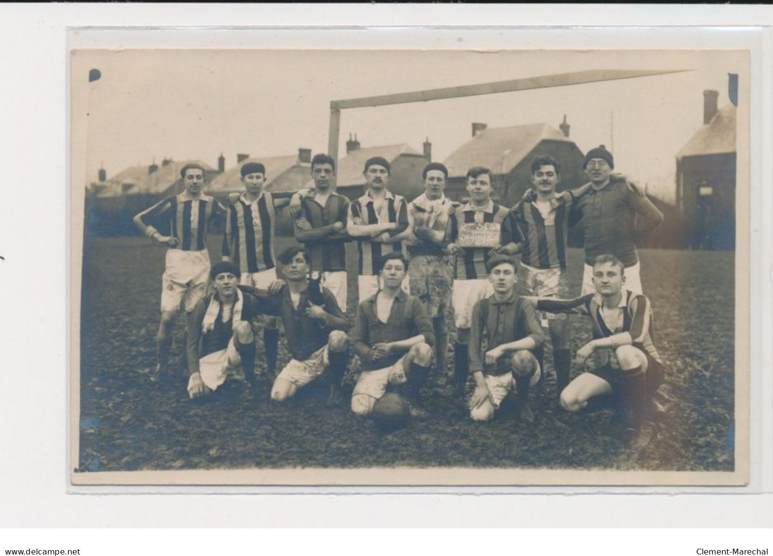 SIGNY - Carte Photo - Football - Sport - Très Bon état - Andere & Zonder Classificatie