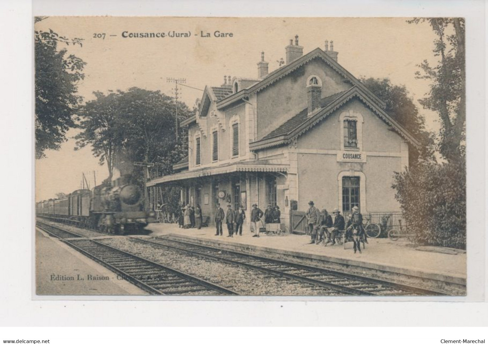 Cousance - La Gare - Très Bon état - Other & Unclassified