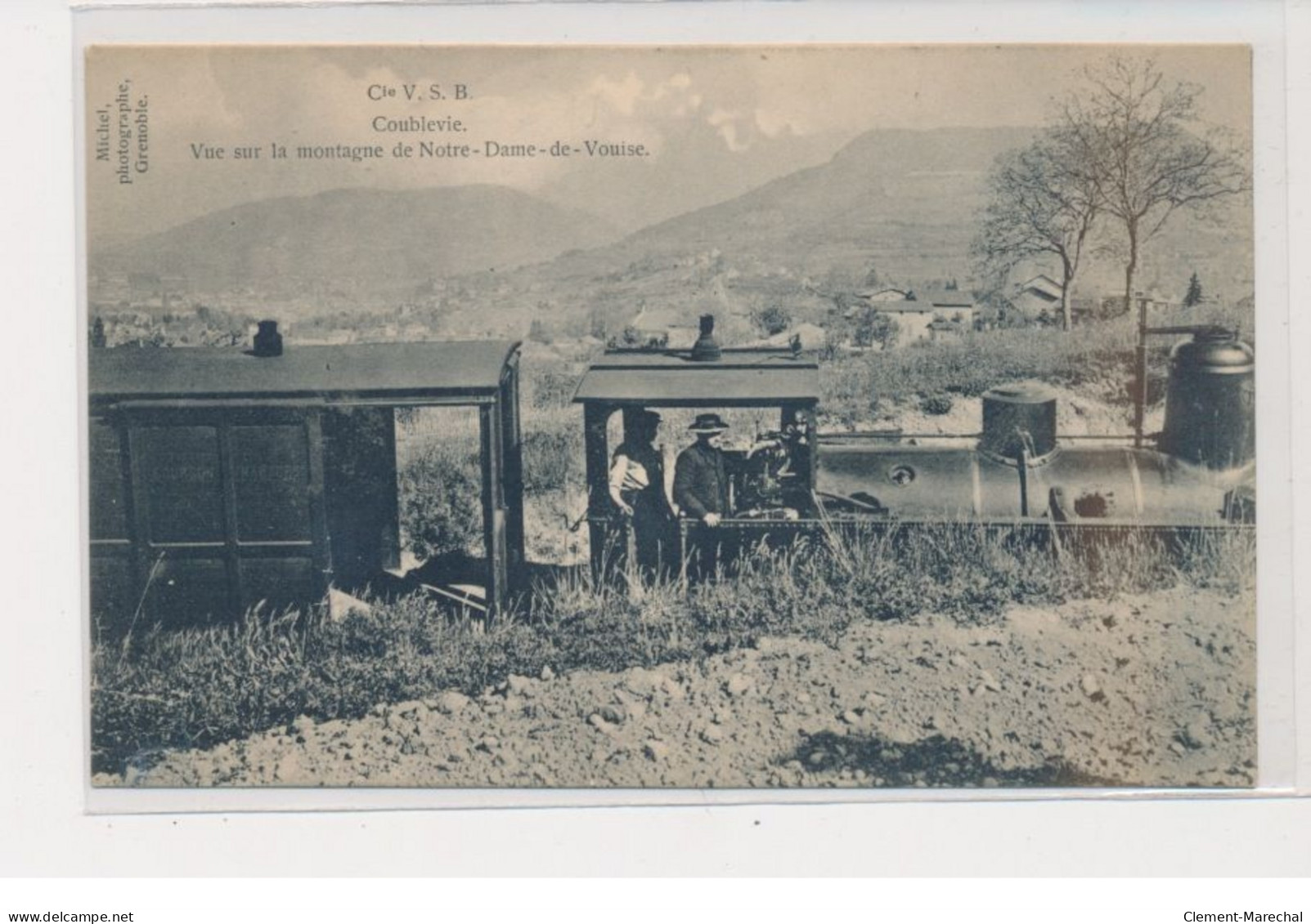 COUBLEVIE - Vue Sur La Montagne De Notre Dames De Vouise - état - Sonstige & Ohne Zuordnung