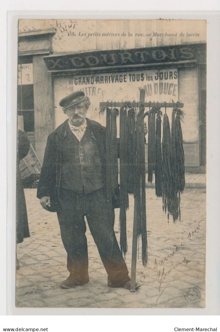 TOURS - Les Petits Métiers De La Rue - Marchand De Lacets - Très Bon état - Tours