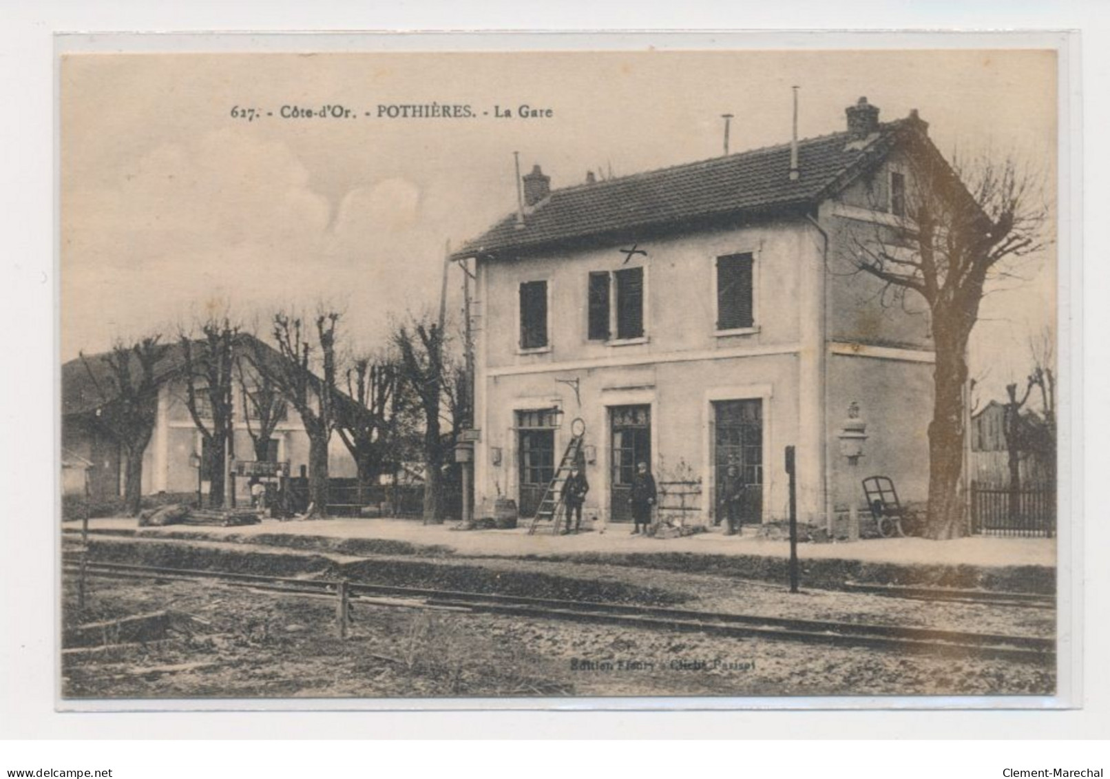 POTHIERES - La Gare - Très Bon état - Autres & Non Classés