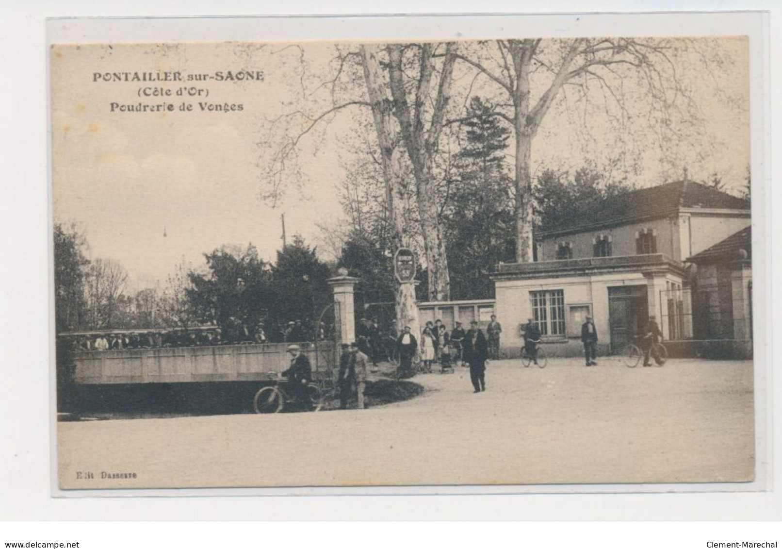 PONTALIER SUR SAONE - Poudrerie De Vonges - Très Bon état - Sonstige & Ohne Zuordnung