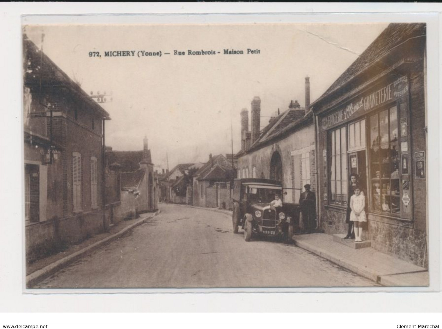 MICHERY - Rue Rombrois - Maison Petit - état - Sonstige & Ohne Zuordnung