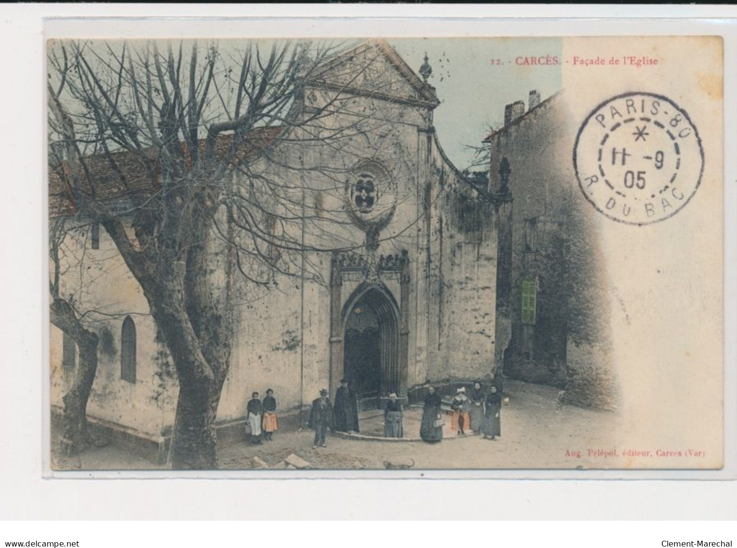 CARCES - Façade De L'église - Très Bon état - Carces