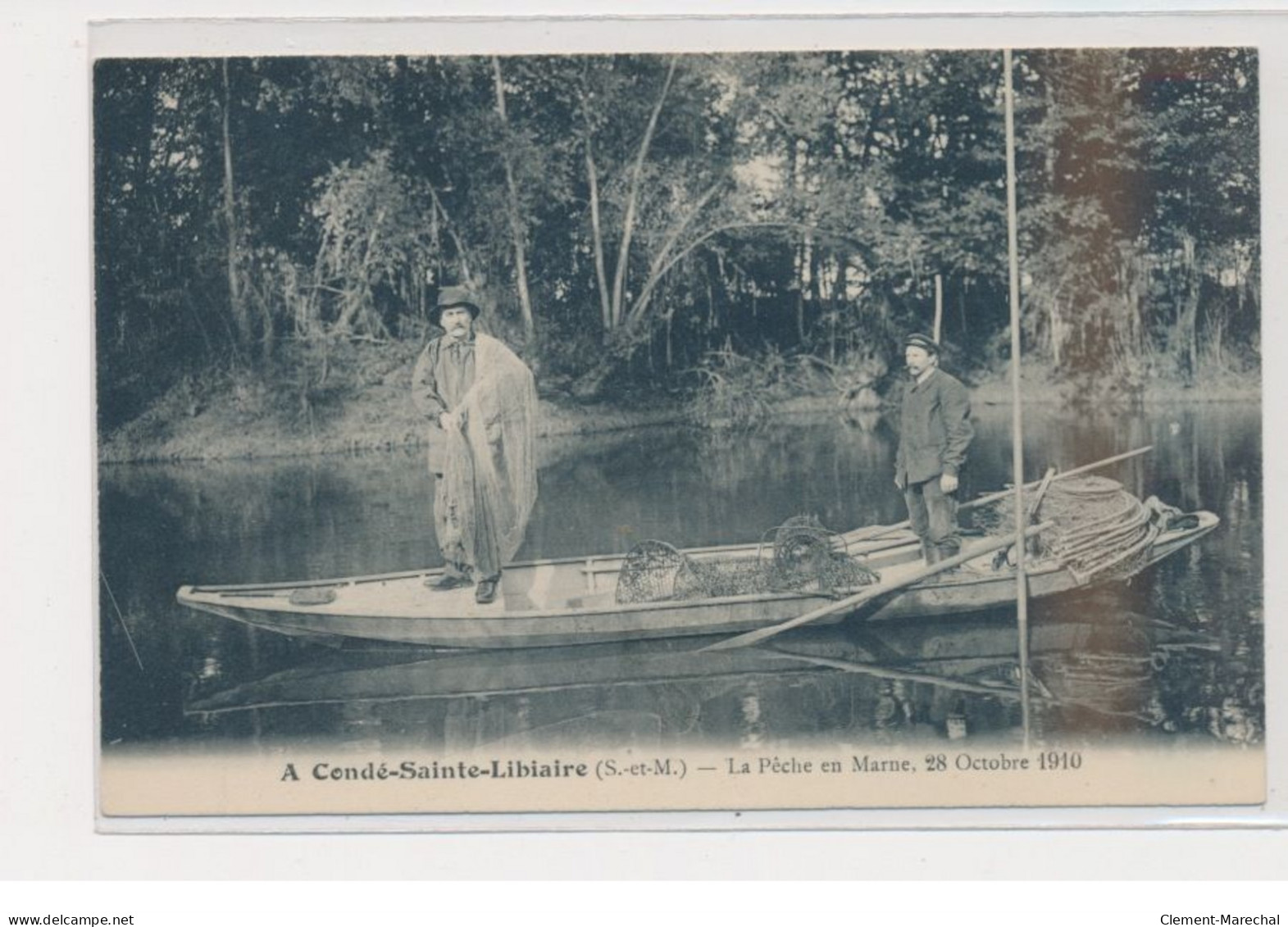 CONDE-SAINTE -LIBIAIRE - La Pêche En Marne - Très Bon état - Sonstige & Ohne Zuordnung