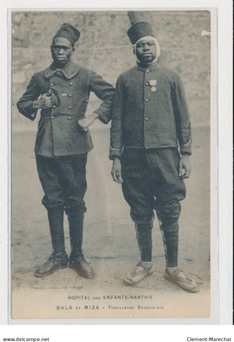 NANTES : HOPITAL DES ENFANTS NANTAIS - Tirailleurs Sénégalais (militaires) - Très Bon état - Châteaubriant