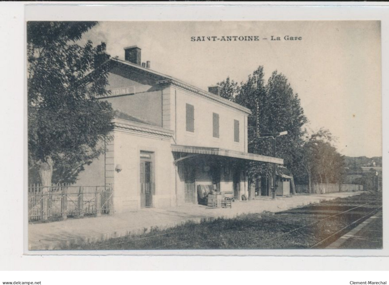 SAINT-ANTOINE - La Gare - Très Bon état - Altri & Non Classificati