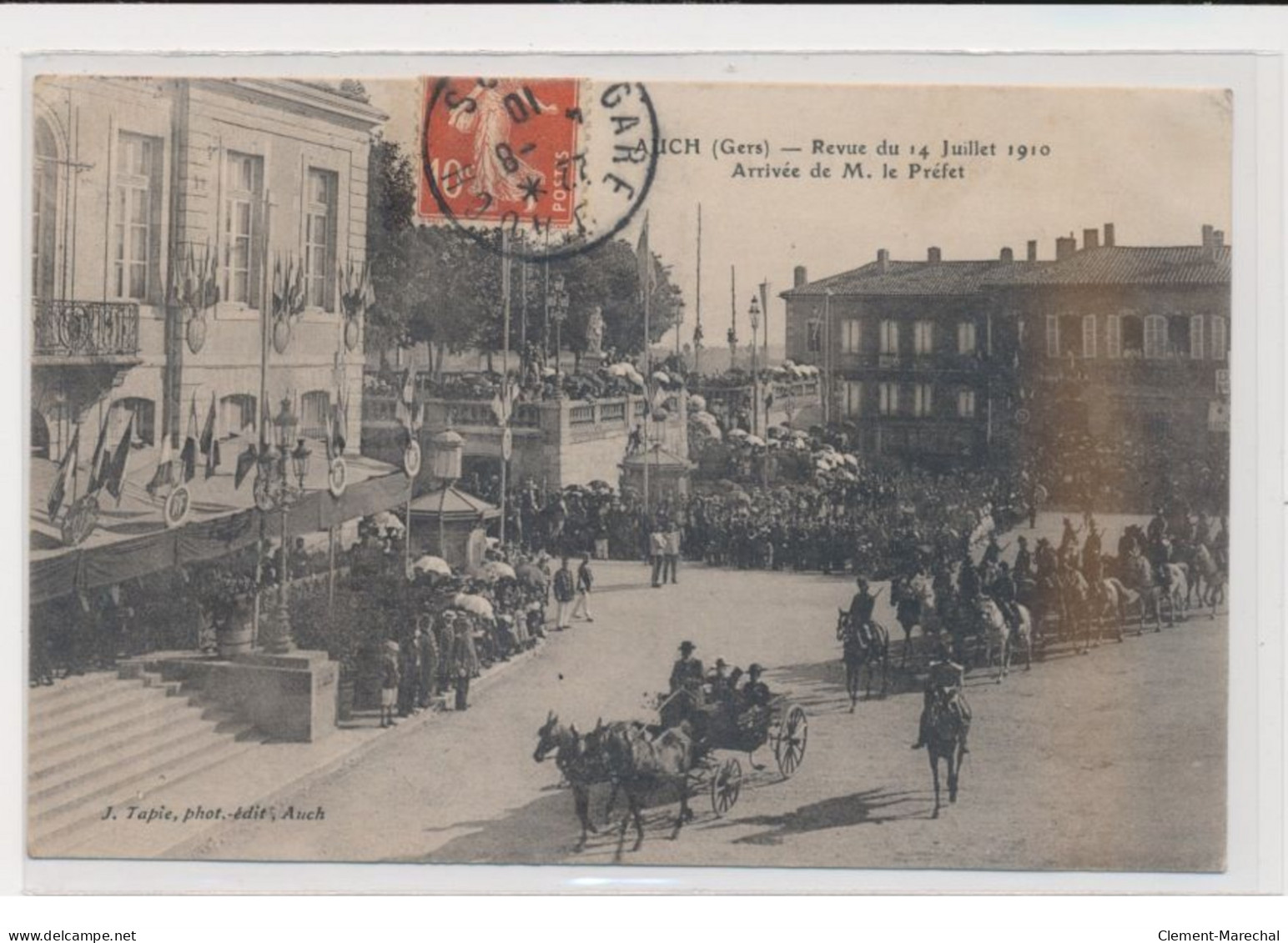 AUCH - Revue Du 14 Juillet 1910 - Très Bon état - Auch