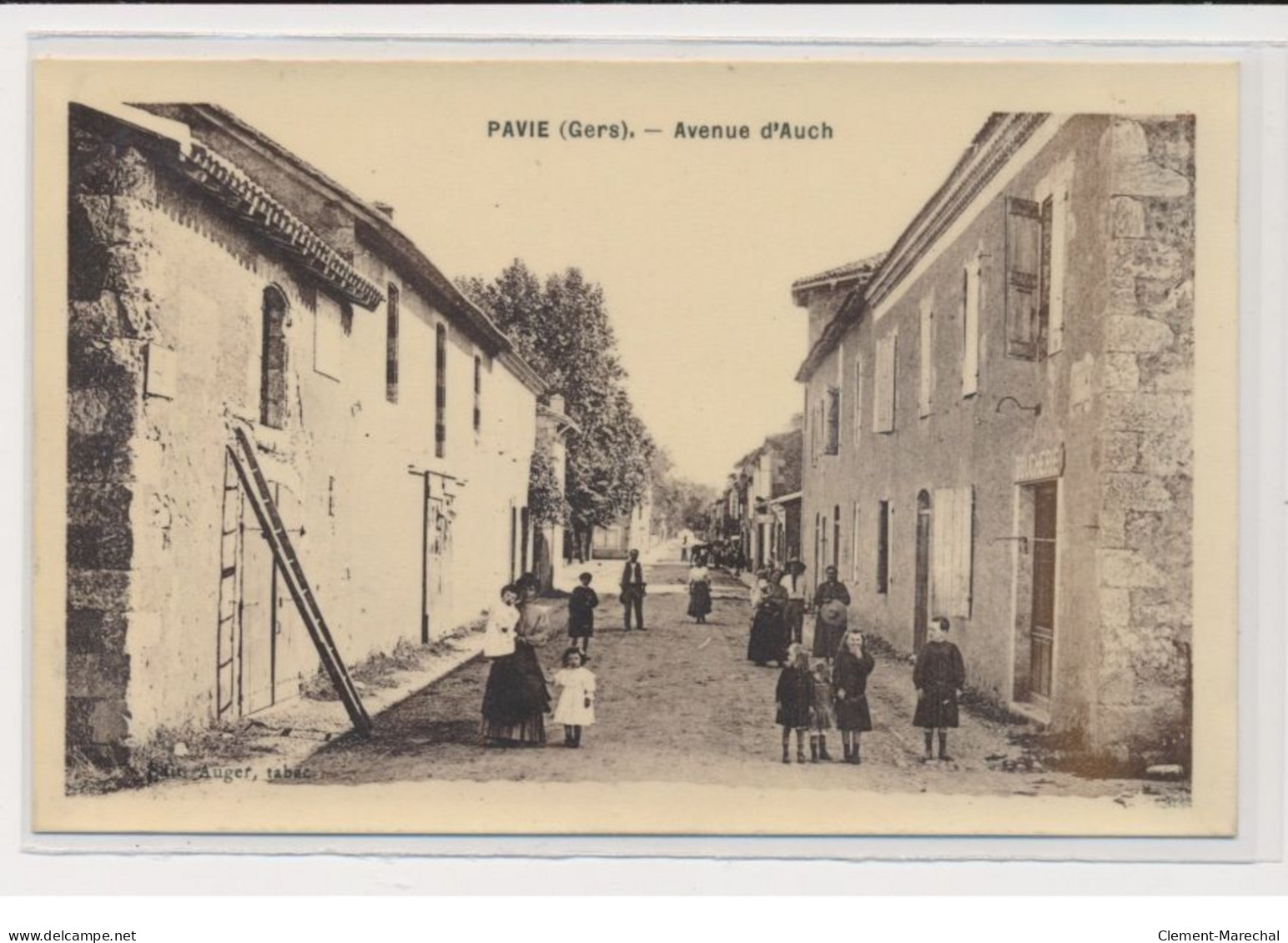 PAVIE Avenue D'Auch - Très Bon état - Andere & Zonder Classificatie