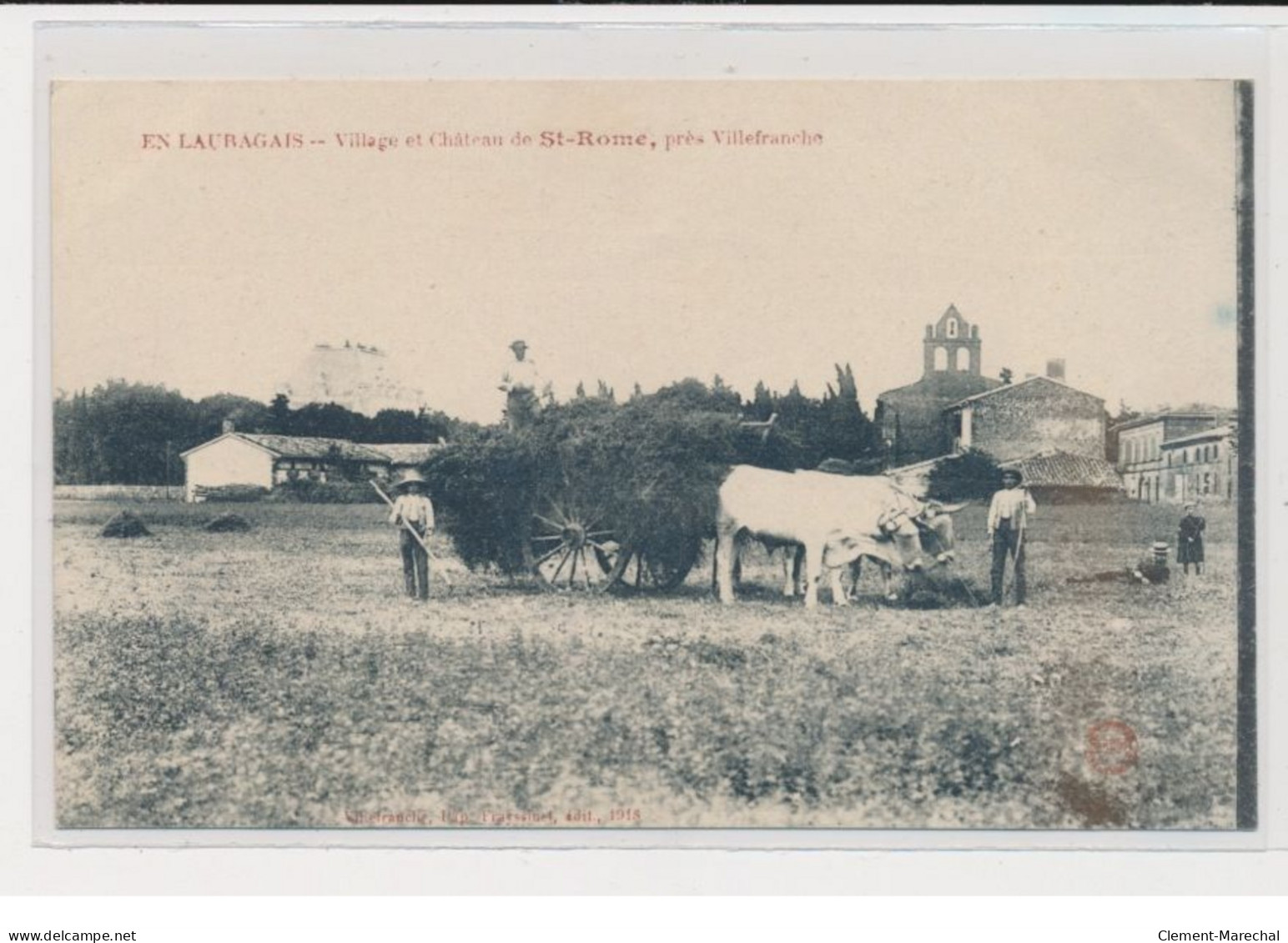 EN LAURAGAIS - Village Et Château De St Rome - Très Bon état - Andere & Zonder Classificatie