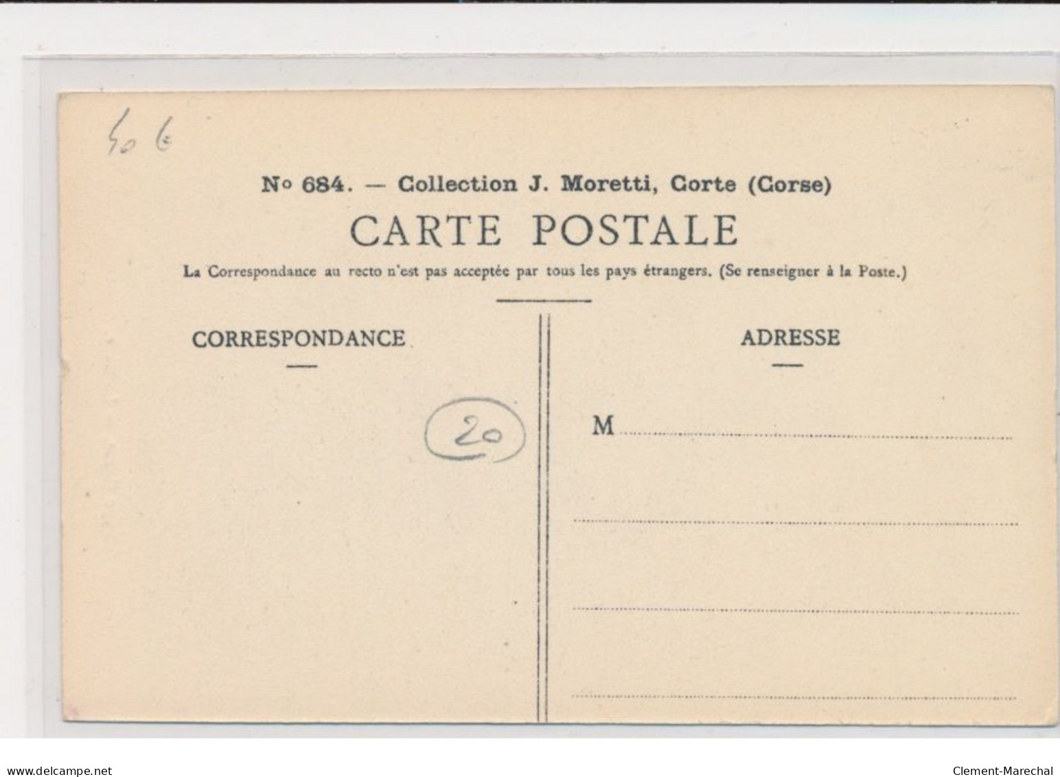 Type Corse - Laitière - Très Bon état - Other & Unclassified