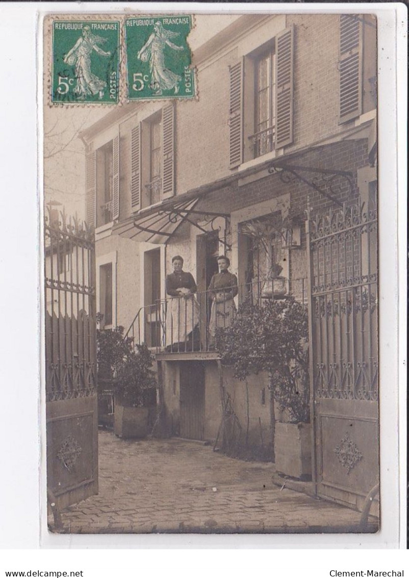 CRIQUETOT L'ESNEVAL (cachet De Départ) : Carte Photo D'une Maison - Très Bon état - Montivilliers