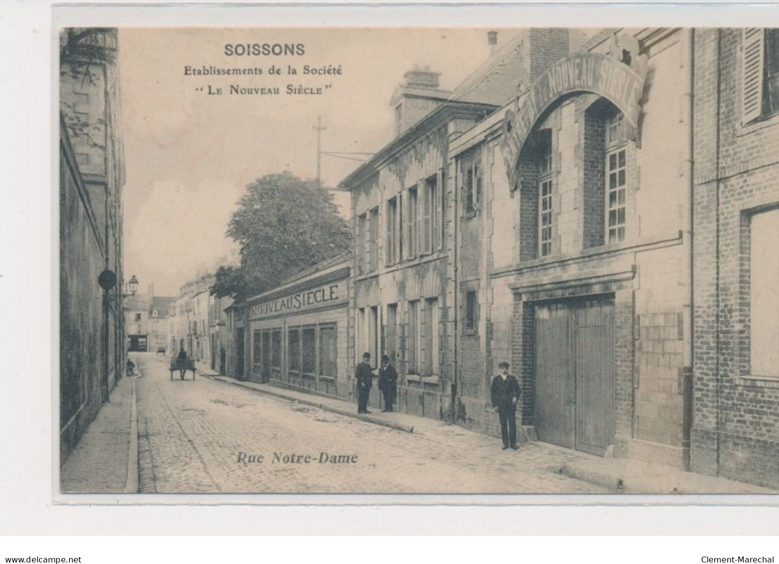 SOISSONS - Etablissements De La Société "Le Nouveau Siècle" - état - Soissons